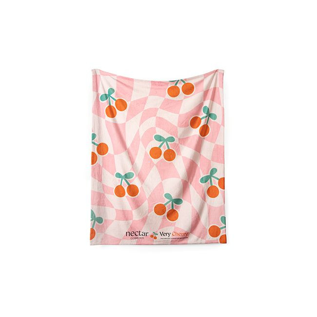 Full Color Plush Throw Blanket Product Image