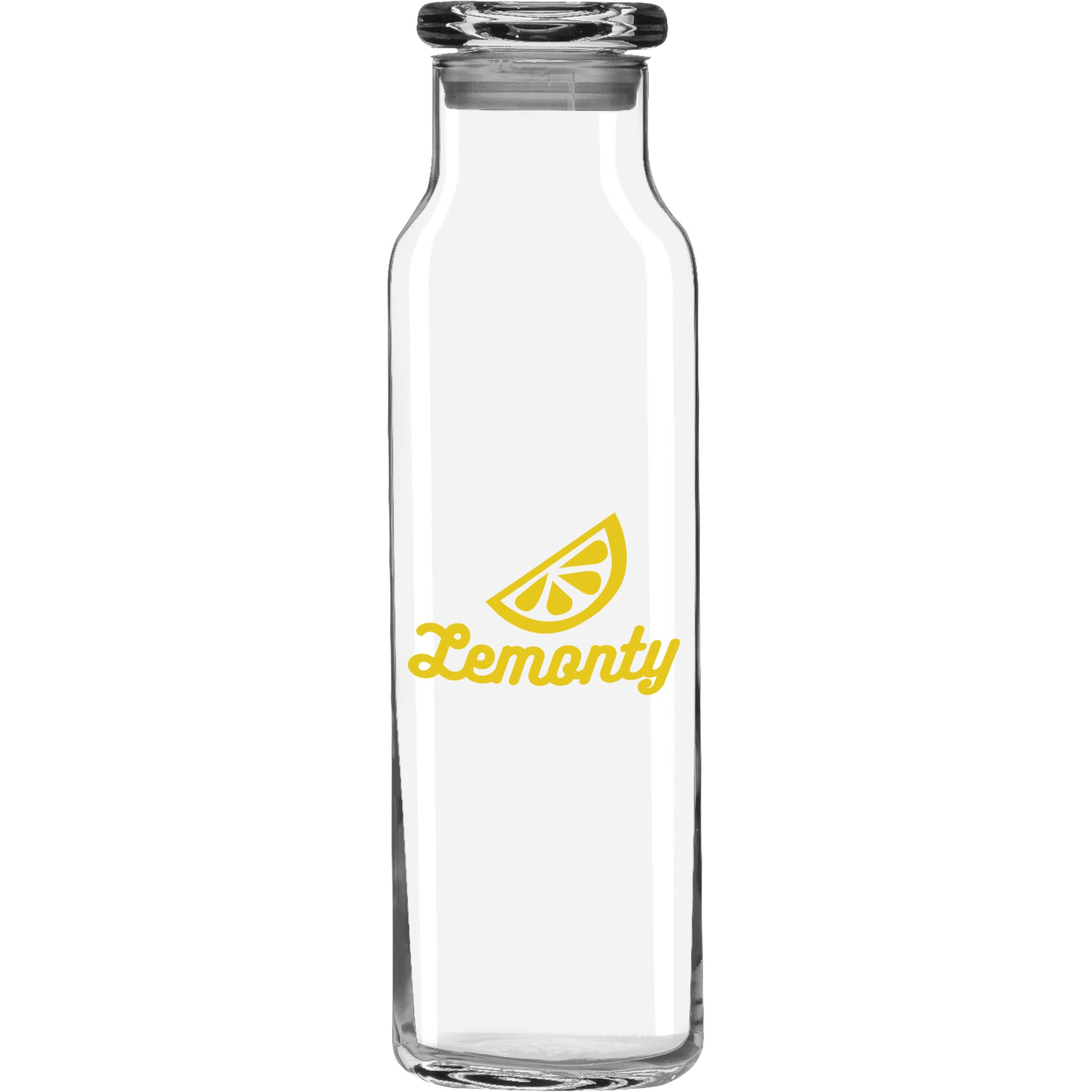 Libbey Glass Water Bottle with Press-On Lid - 24 oz. Product Image
