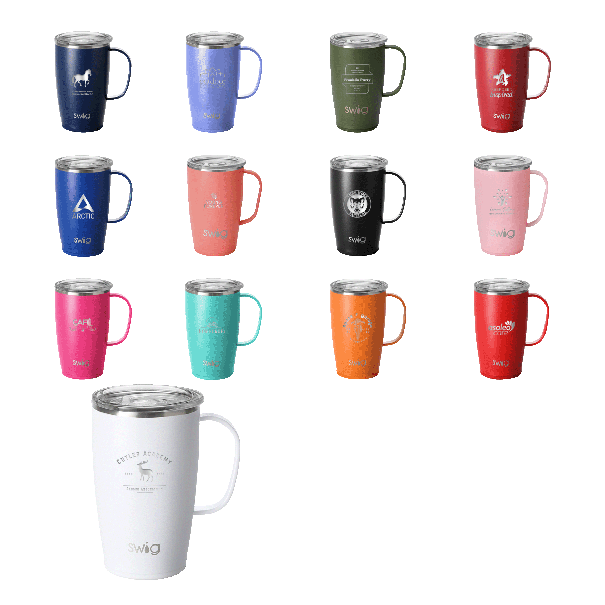 Swig Life™ Laser Engrave Insulated Matte Mug - 18 oz. Product Image