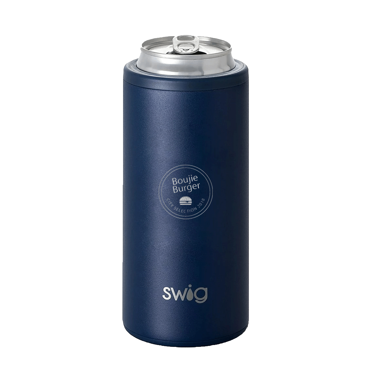 Swig Life™ Laser Engrave Skinny Matte Can Cooler - 12 oz. Product Image
