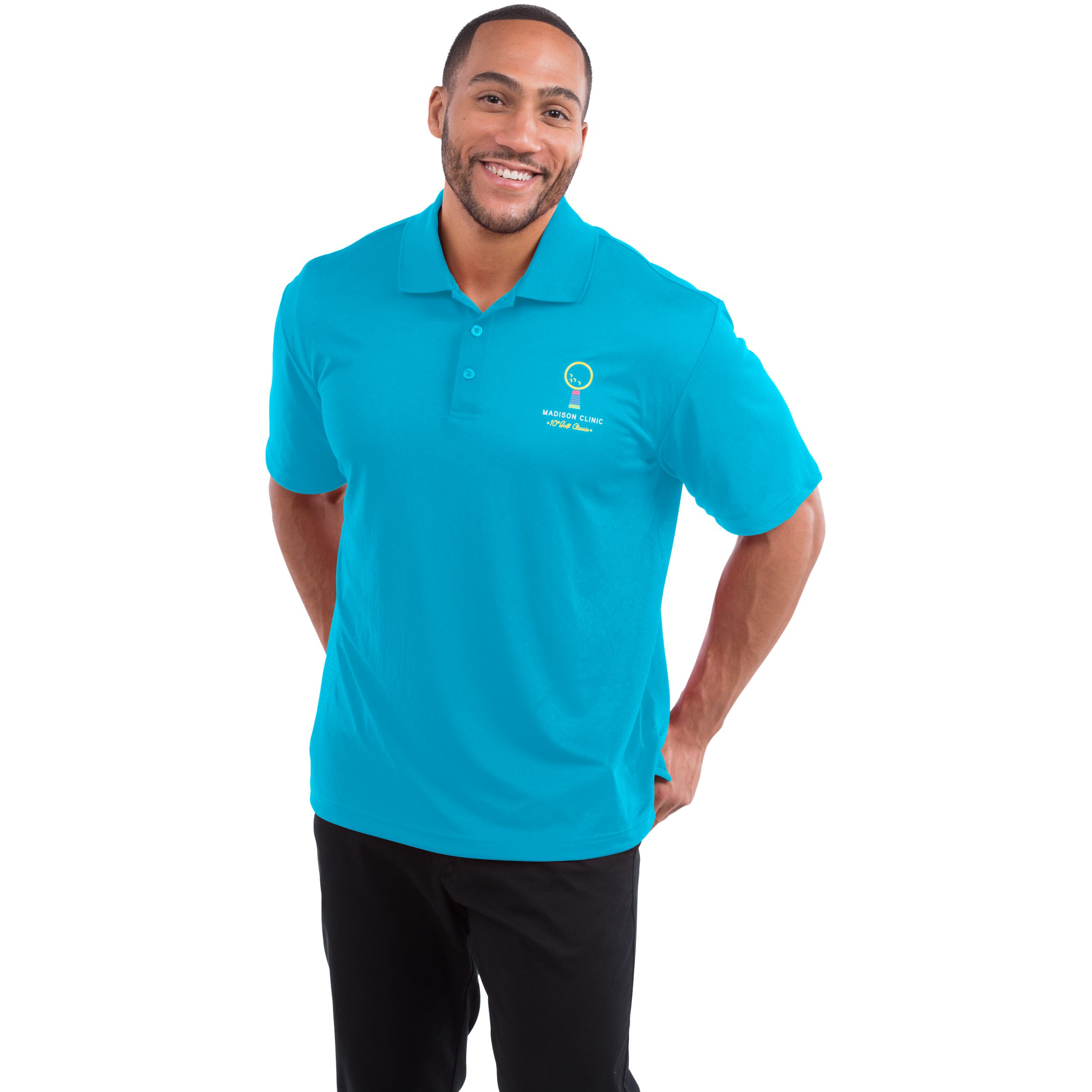 Men's Moreno Short Sleeve Performance Polo Product Image