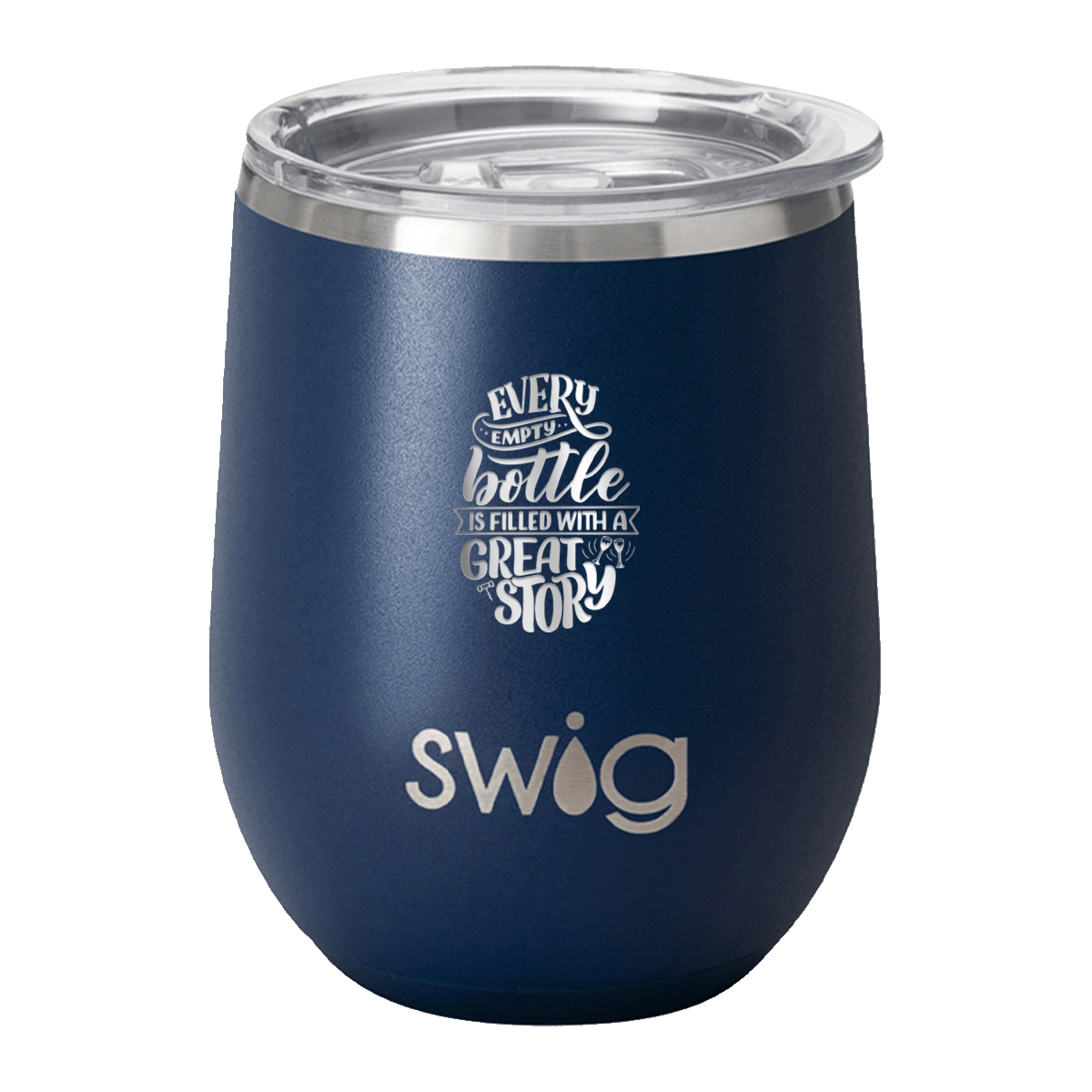 Swig Life™ Laser Engrave Matte Stemless Wine Cup - 12 oz. Product Image