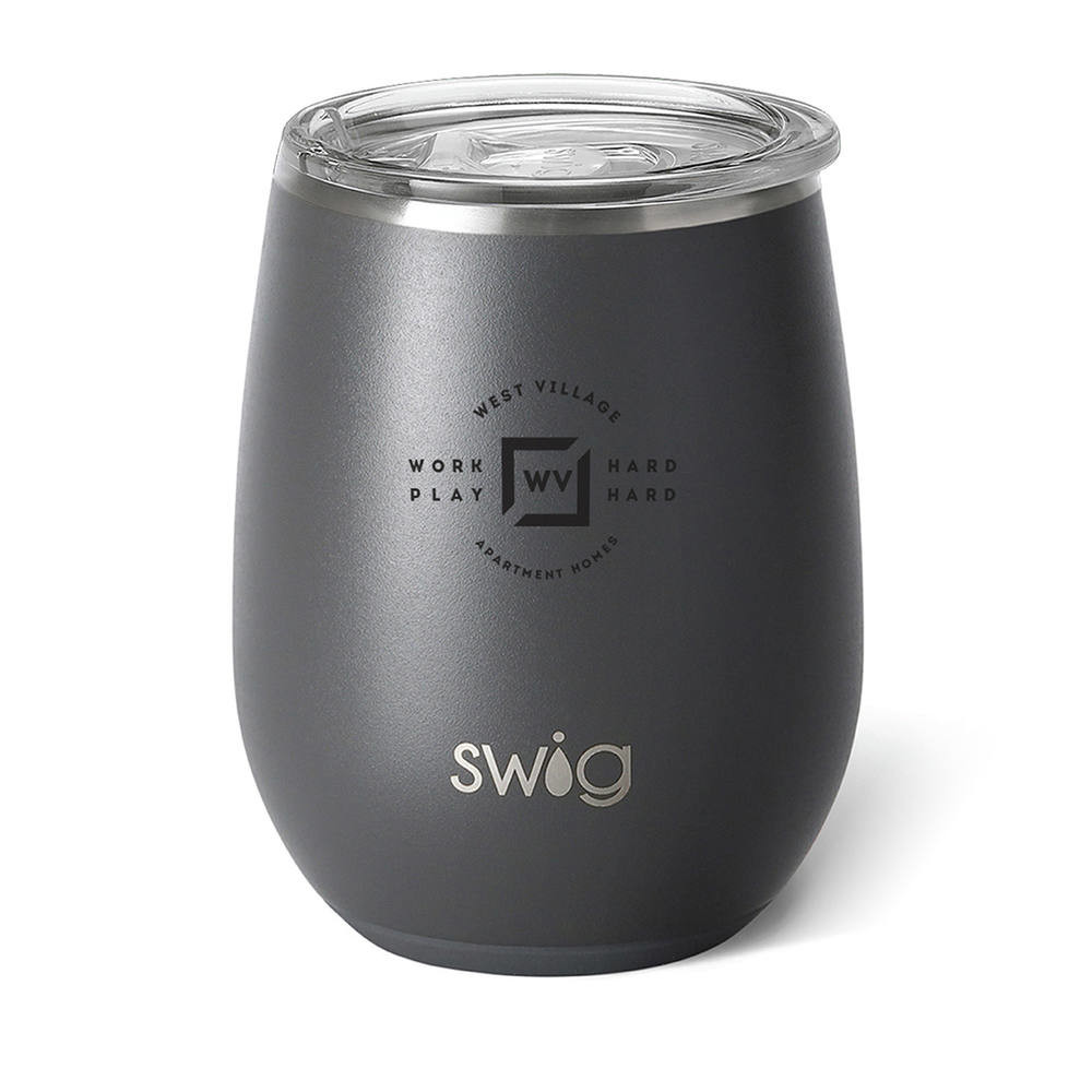 Swig Life™ Laser Engrave Matte Stemless Wine Cup - 14 oz. Product Image