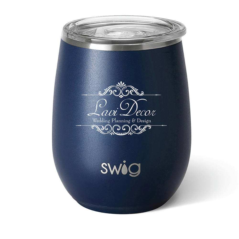 Swig Life™ Laser Engrave Matte Stemless Wine Cup - 14 oz. Product Image