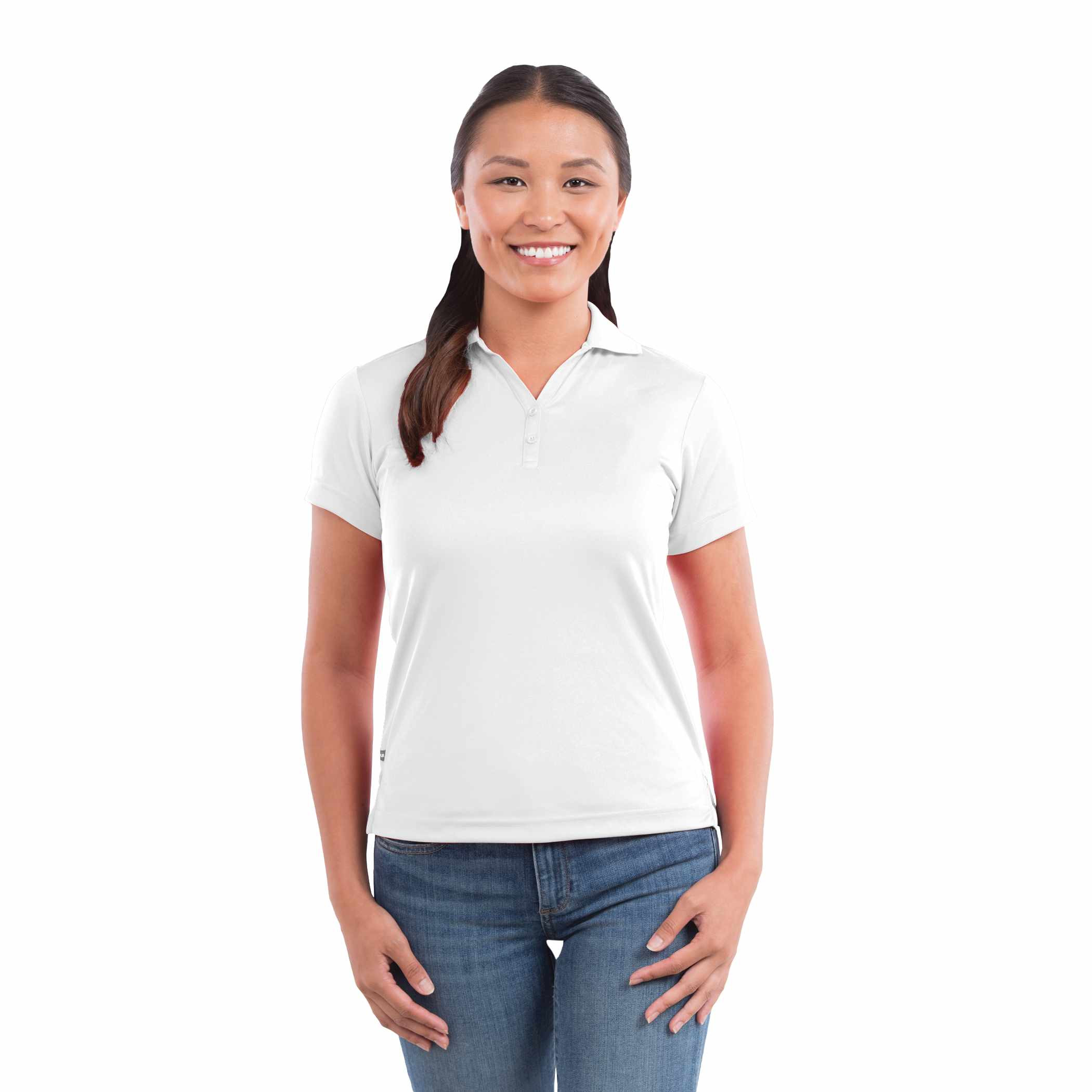 Women's Moreno Short Sleeve Performance Polo Product Image