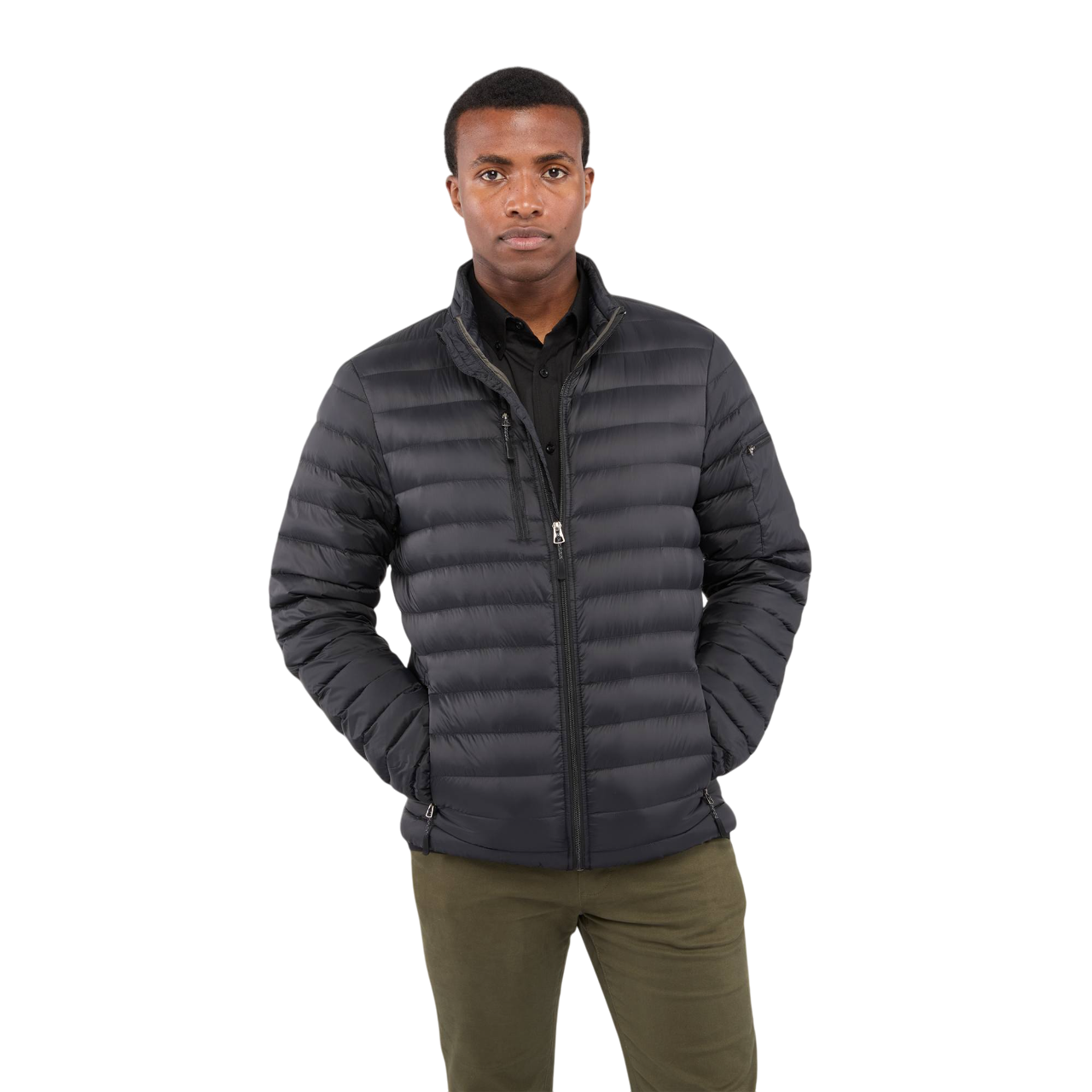 Elevate Men's Whistler Lightweight Down Puffer Jacket Product Image