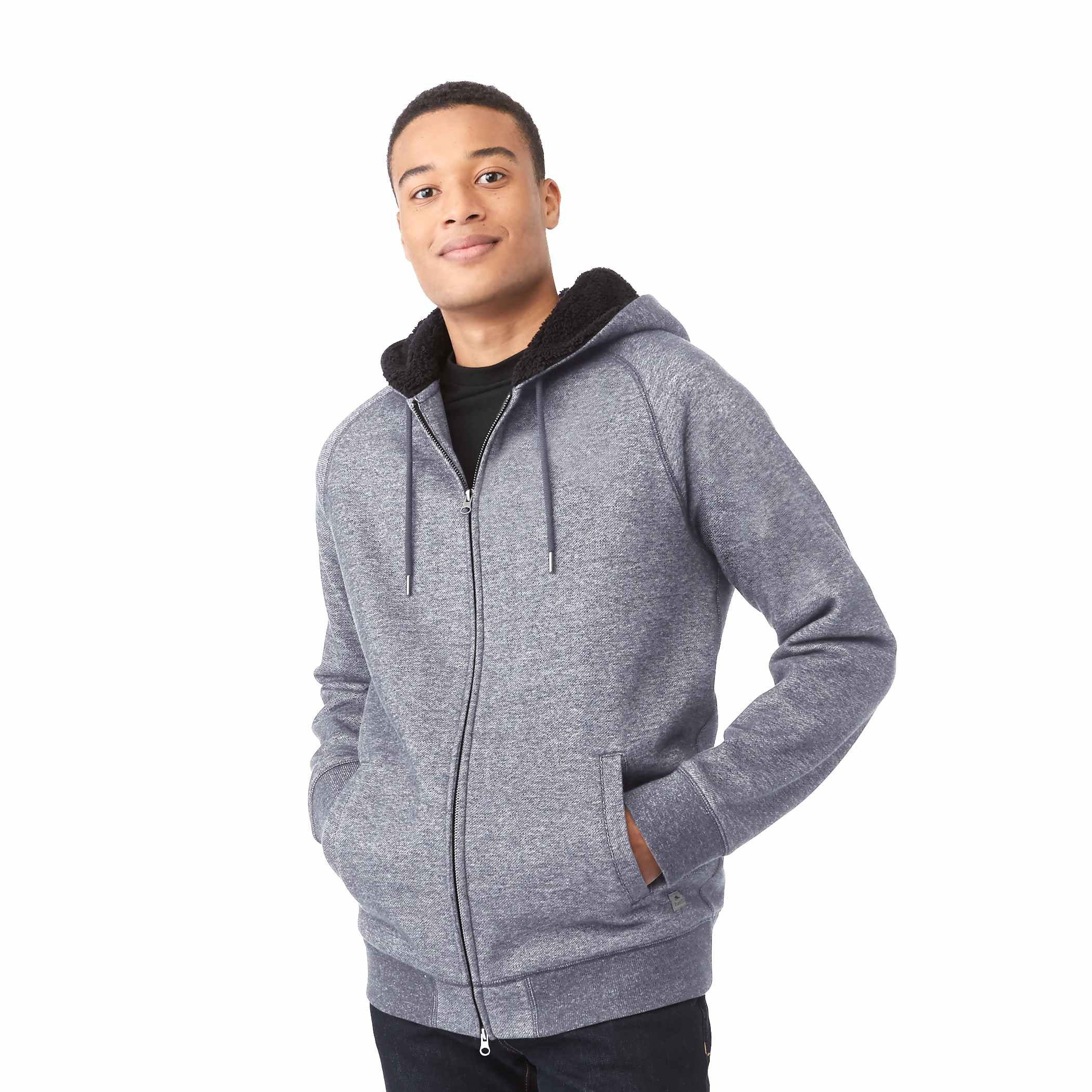 Men's Copperbay Roots73 Heavyweight Sherpa Fleece Lined Full Zip Hoodie Product Image