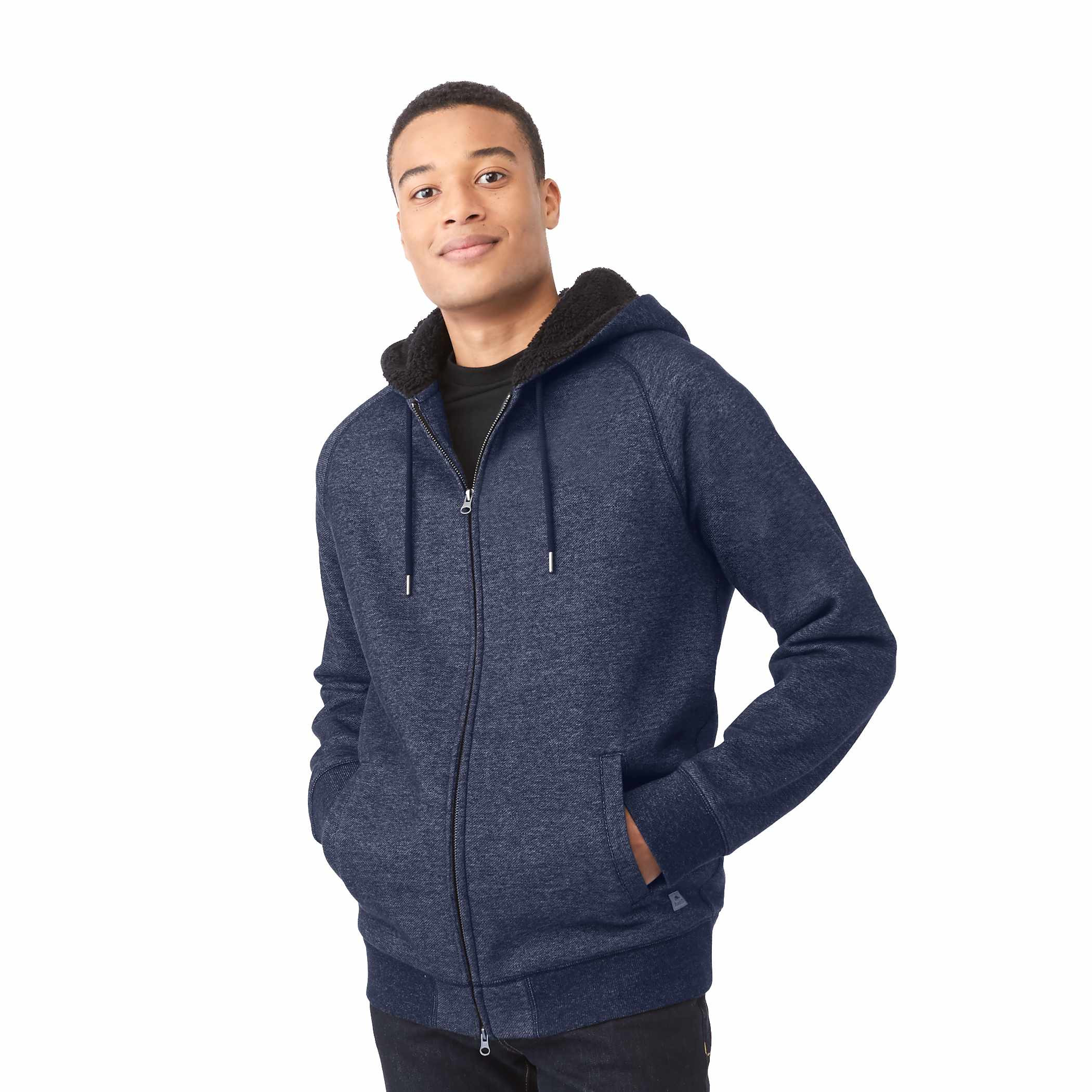 Men's Copperbay Roots73 Heavyweight Sherpa Fleece Lined Full Zip Hoodie Product Image