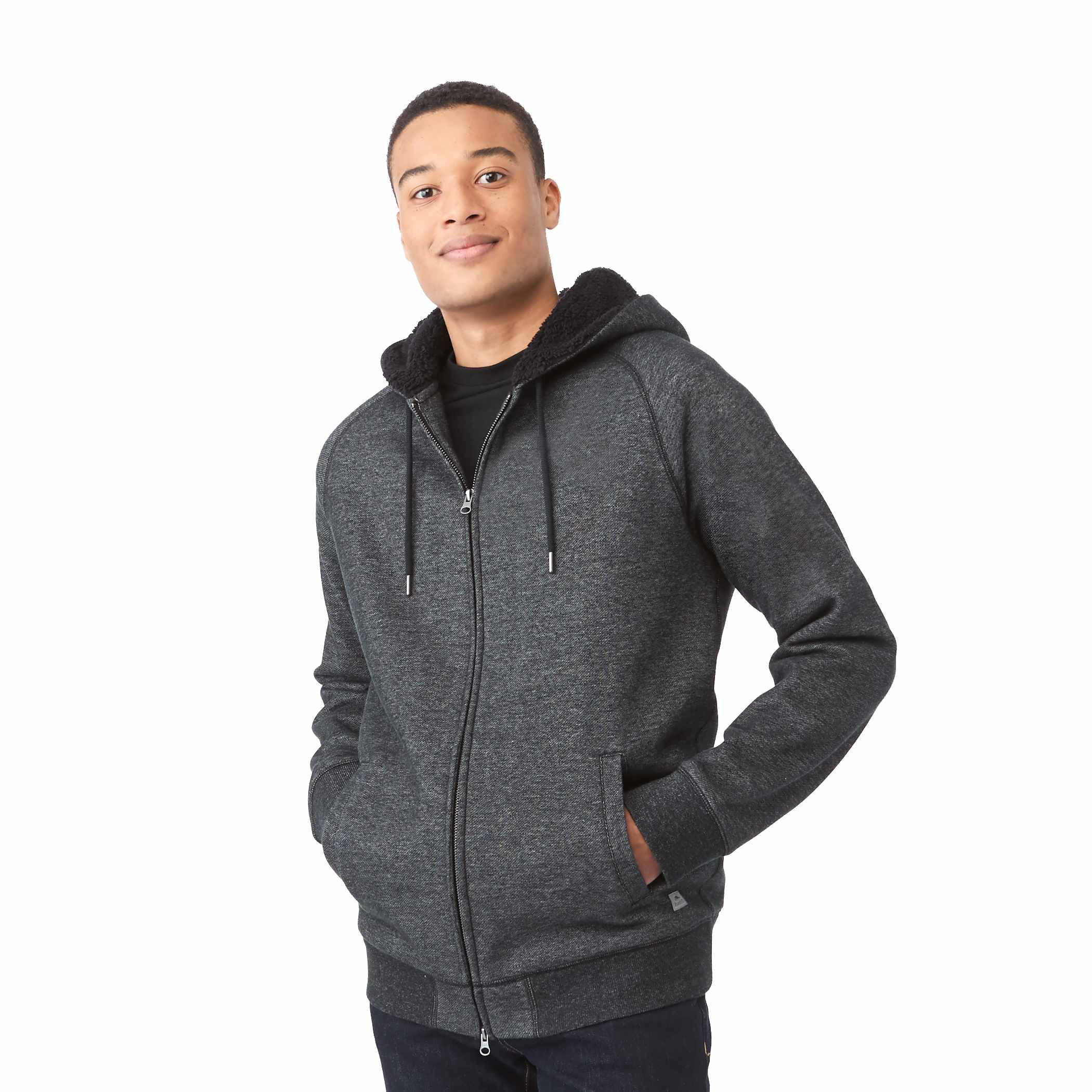 Men's Copperbay Roots73 Heavyweight Sherpa Fleece Lined Full Zip Hoodie Product Image