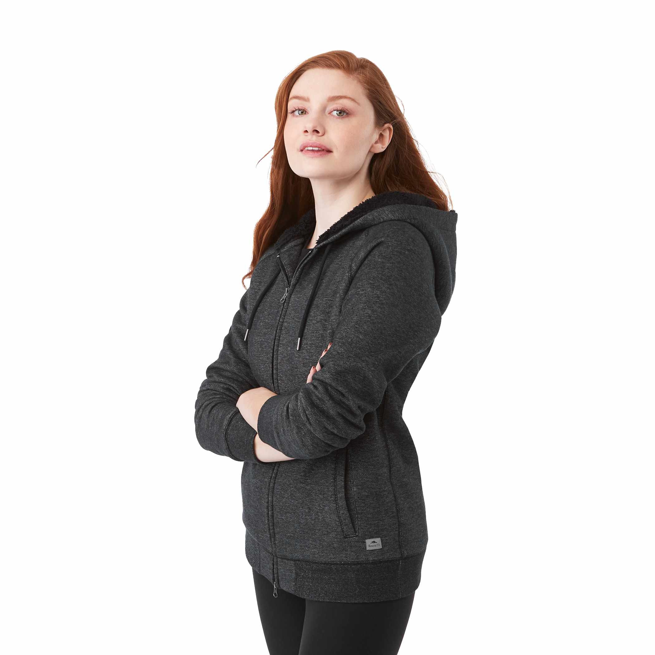 Women's Copperbay Roots73 Heavyweight Sherpa Fleece Lined Full Zip Hoodie Product Image