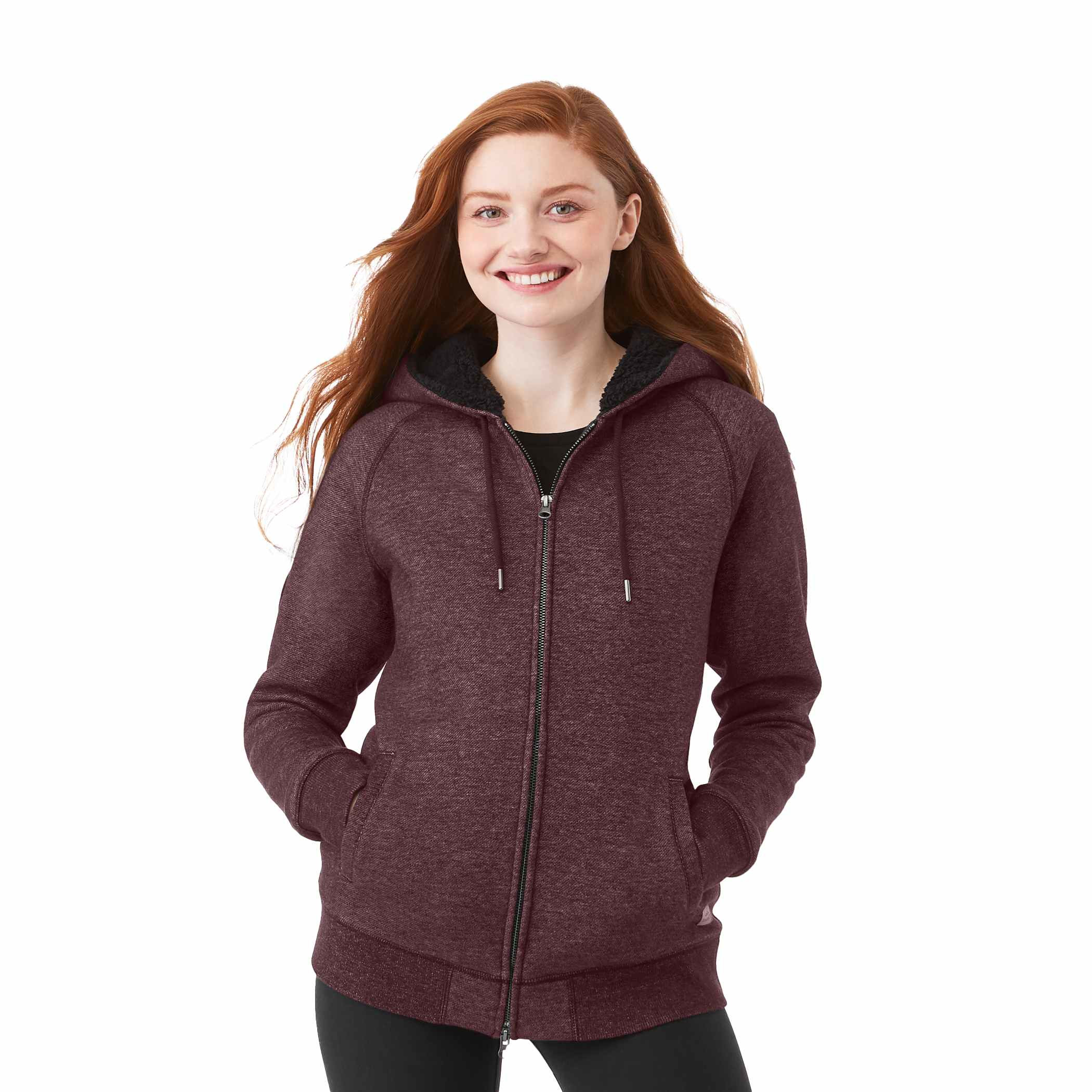 Women's Copperbay Roots73 Heavyweight Sherpa Fleece Lined Full Zip Hoodie Product Image
