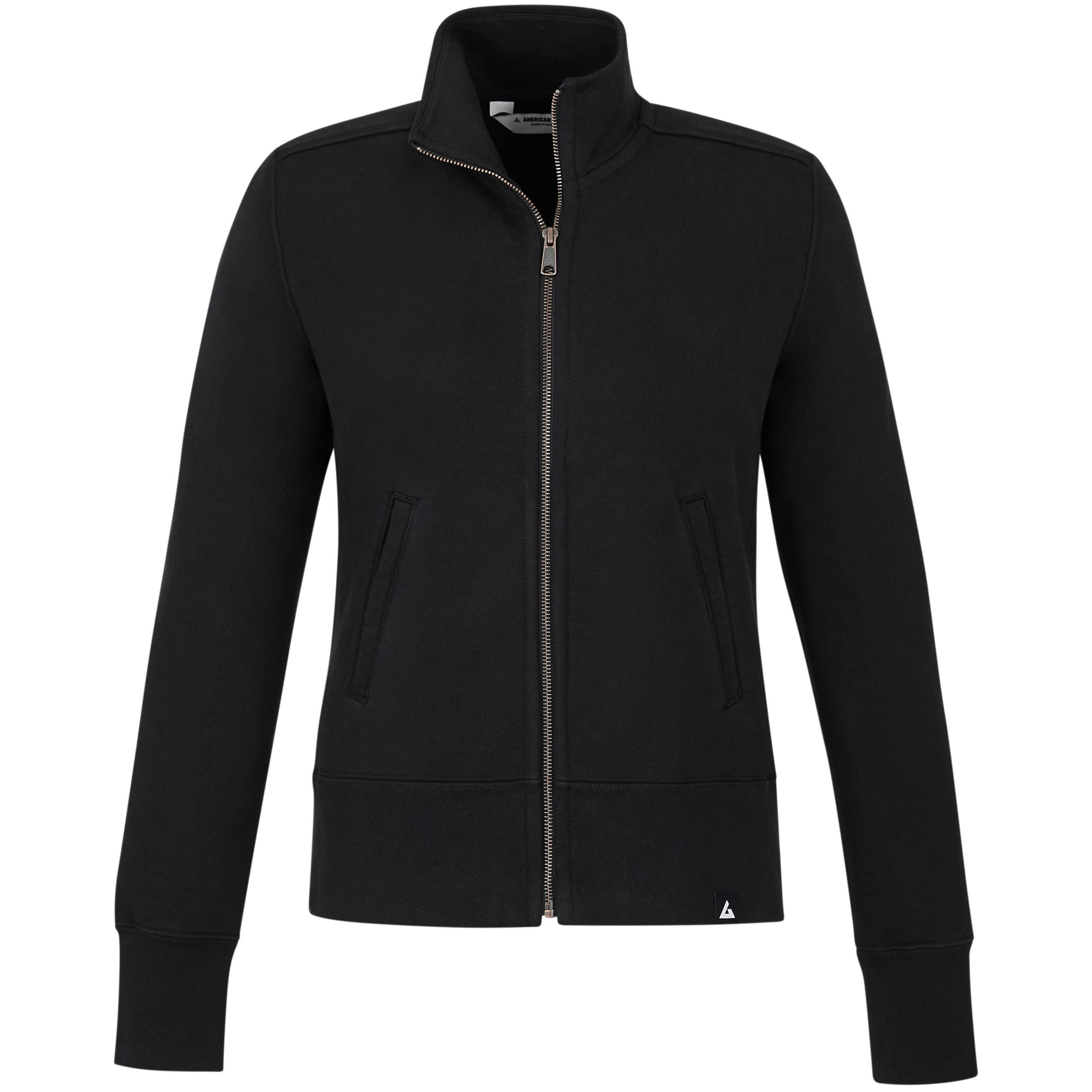 American Giant Women's Moto Full Zip Product Image