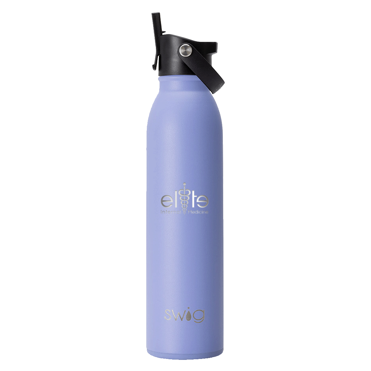 Swig Life™ Laser Engrave Matte Bottle w/ Flip and Sip Lid - 20 oz. Product Image