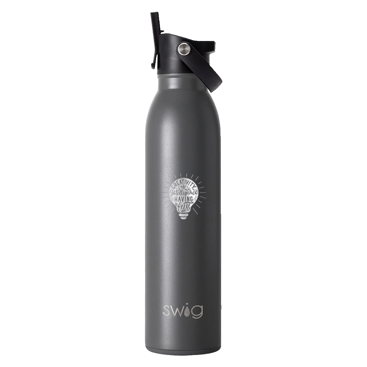 Swig Life™ Laser Engrave Matte Bottle w/ Flip and Sip Lid - 20 oz. Product Image