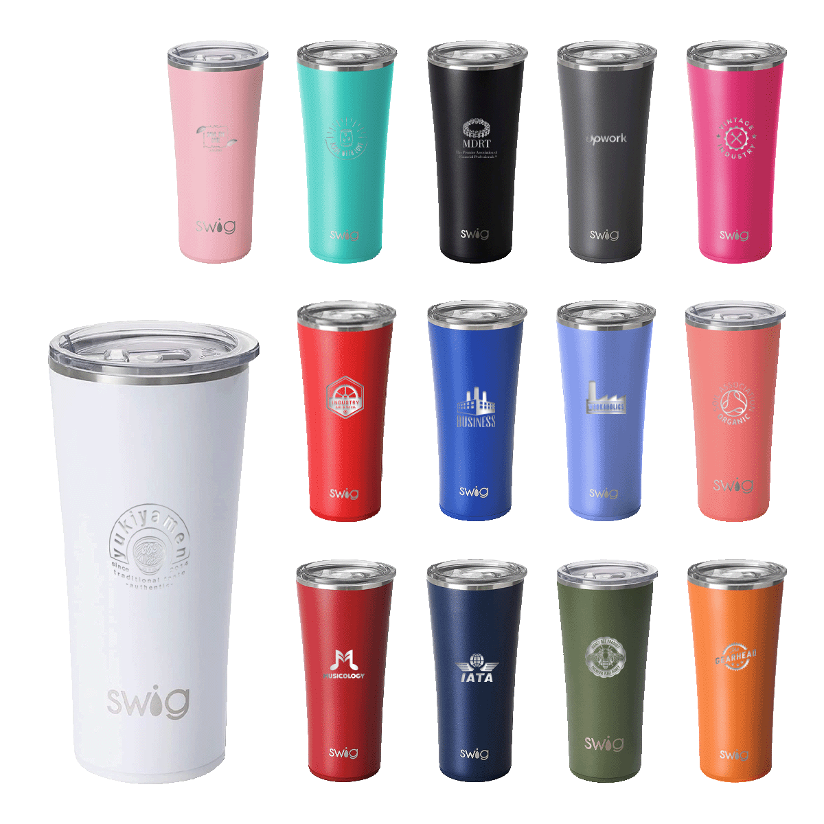 Swig Life™ Laser Engrave Matte Tumbler - 22 oz. Product Image