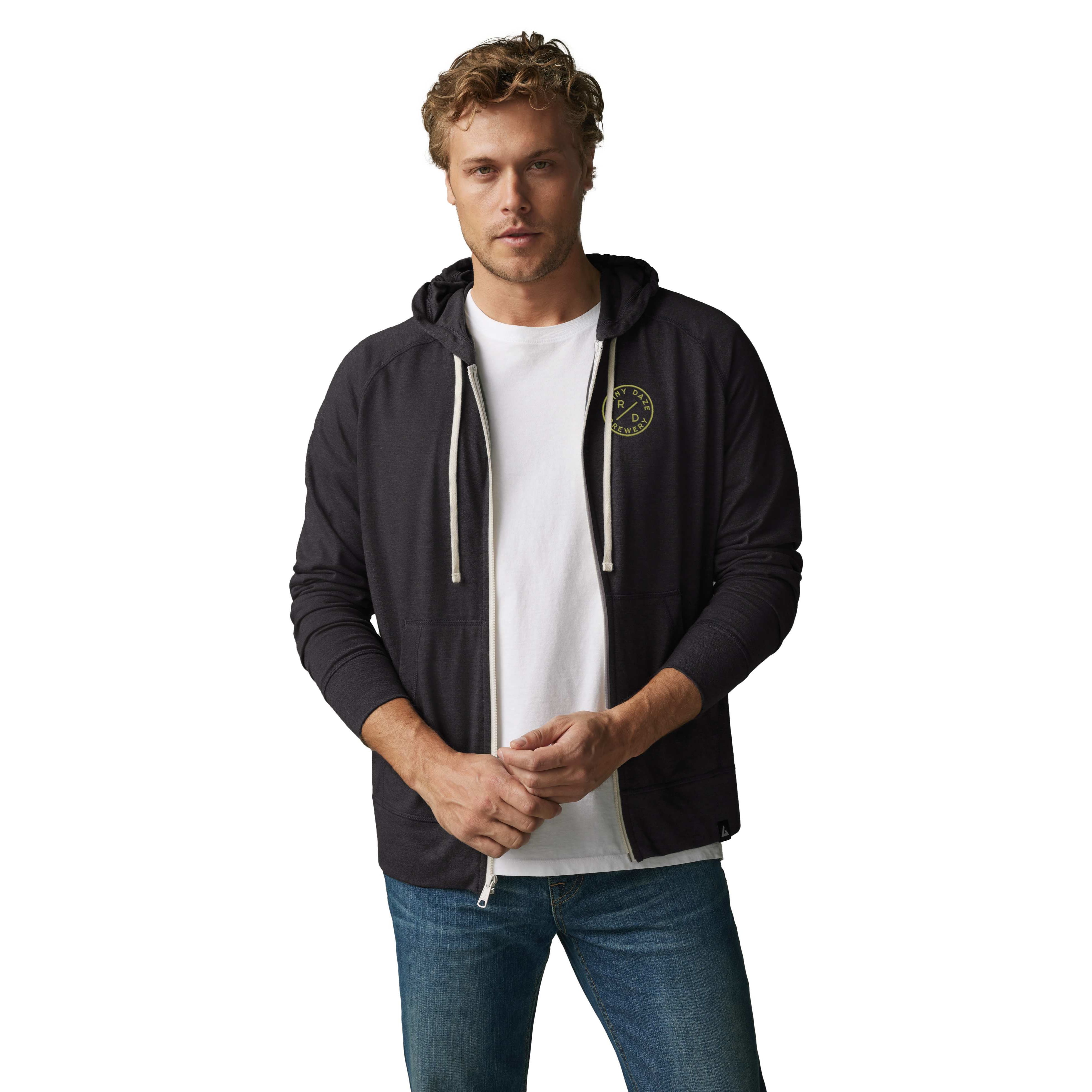 American Giant Men's Lightweight Full Zip Hoodie Product Image