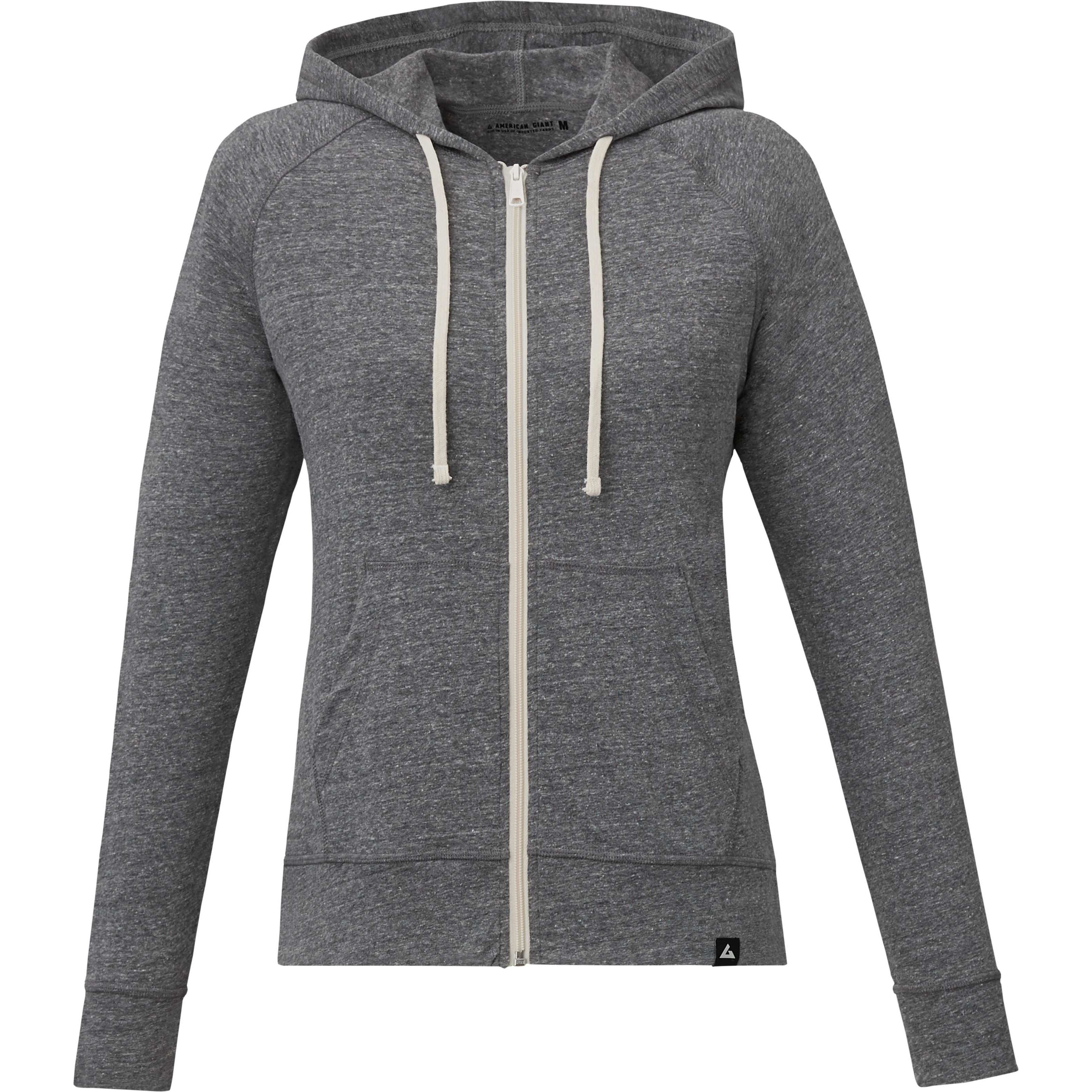 American Giant Women's Lightweight Full Zip Hoodie Product Image
