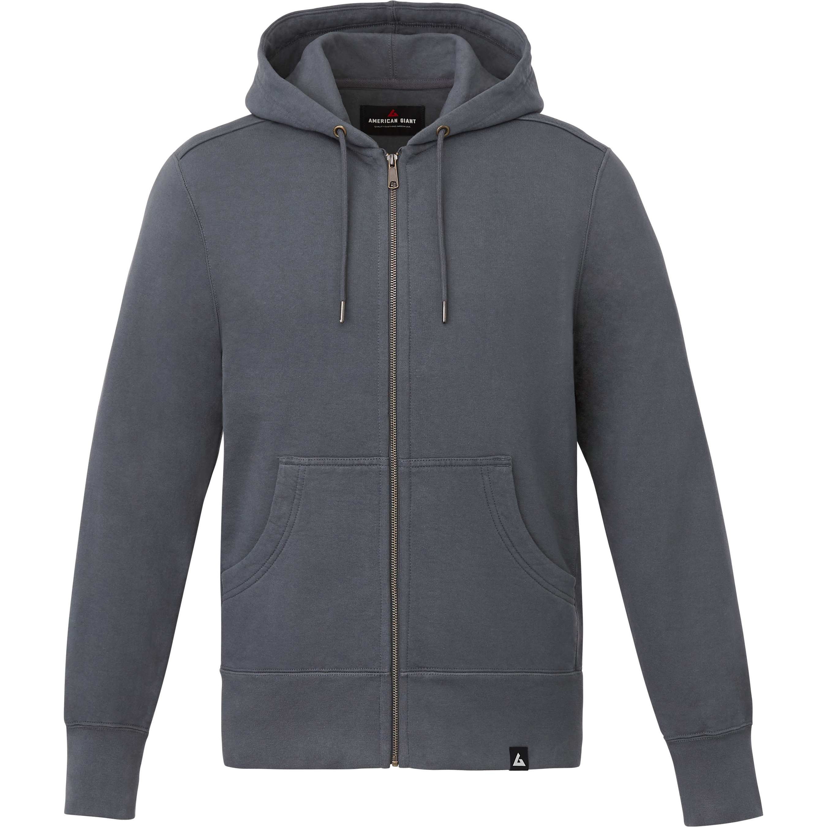 American Giant Men's Classic Heavyweight Fleece Full Zip Hoodie Product Image