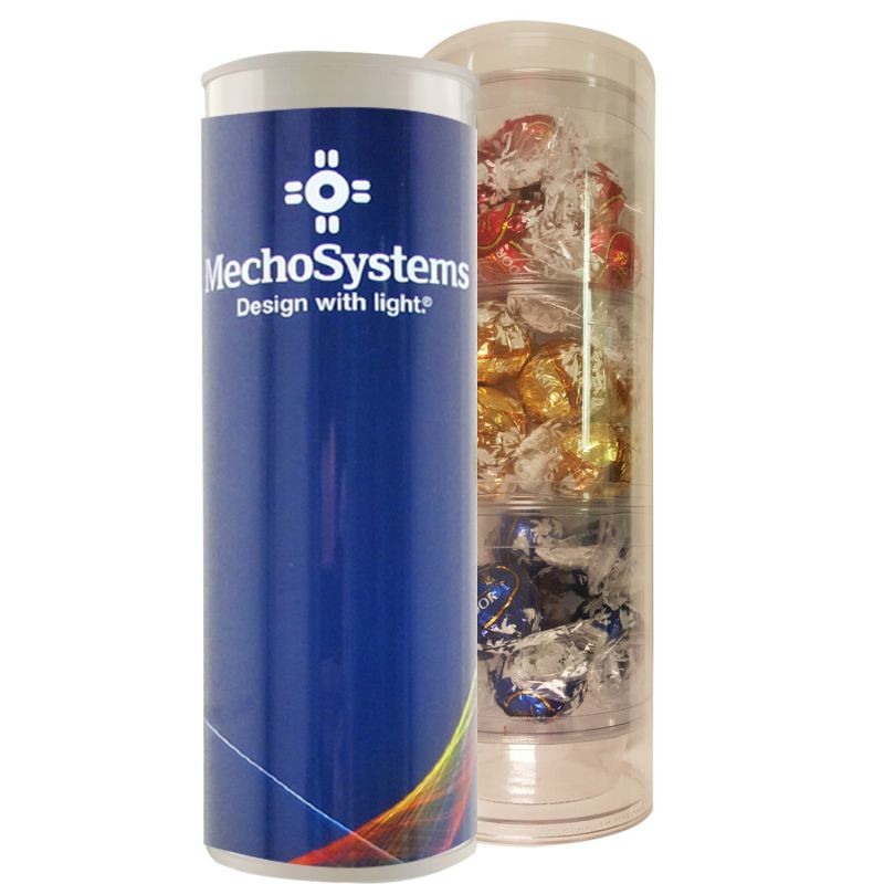 Lindt® Lindor Truffles 3 Piece Holiday Gift Tube Product Image