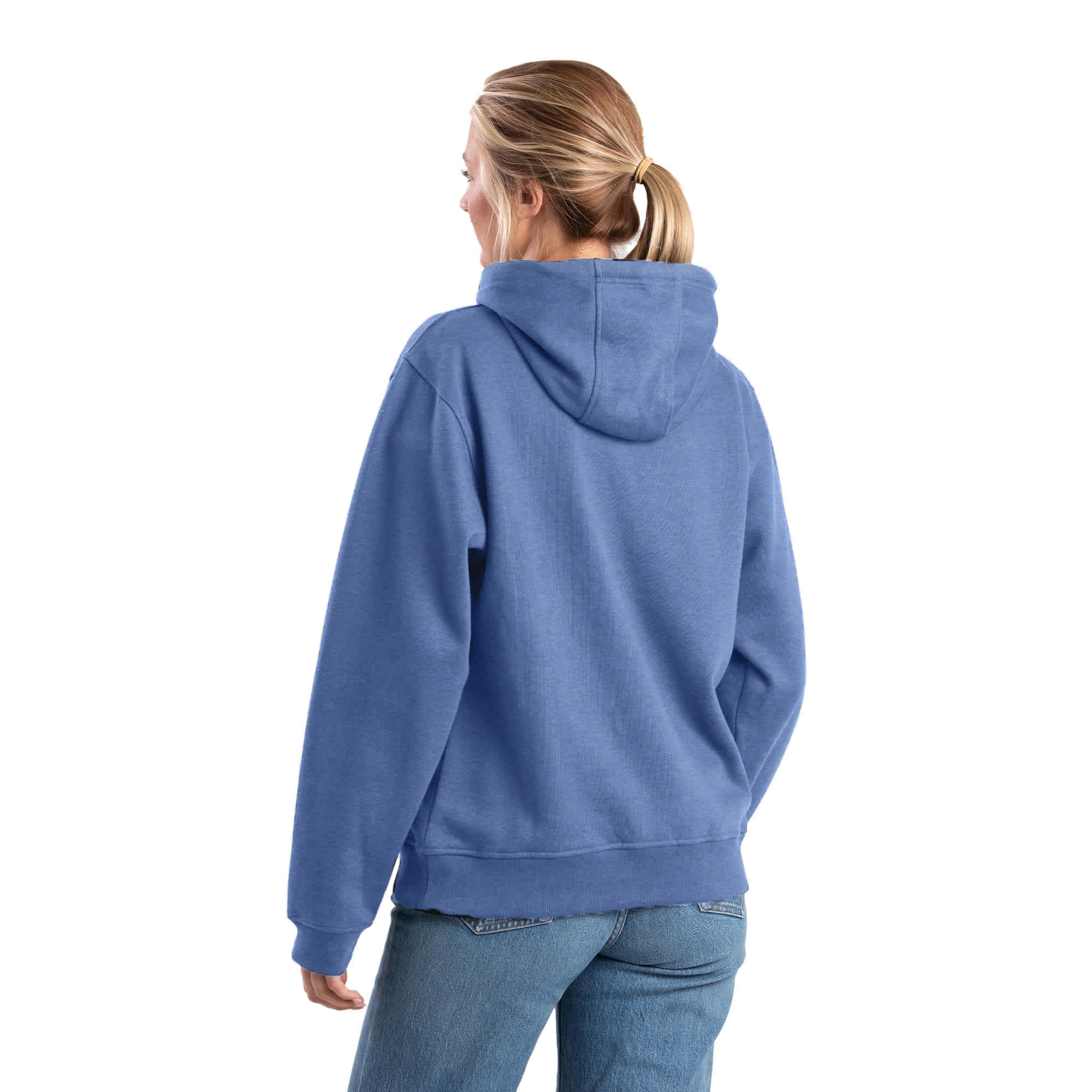 BERNE Women's Heritage Zippered Pocket Hooded Pullover Sweatshirt Product Image