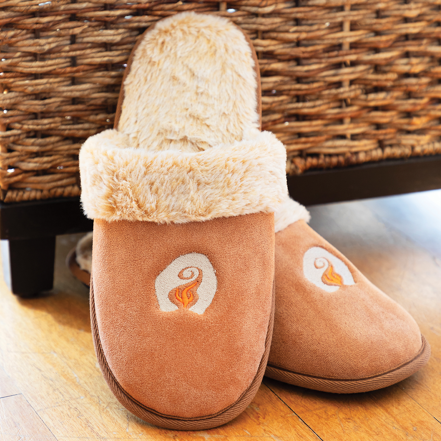 Premium Fur Lined Slippers Product Image