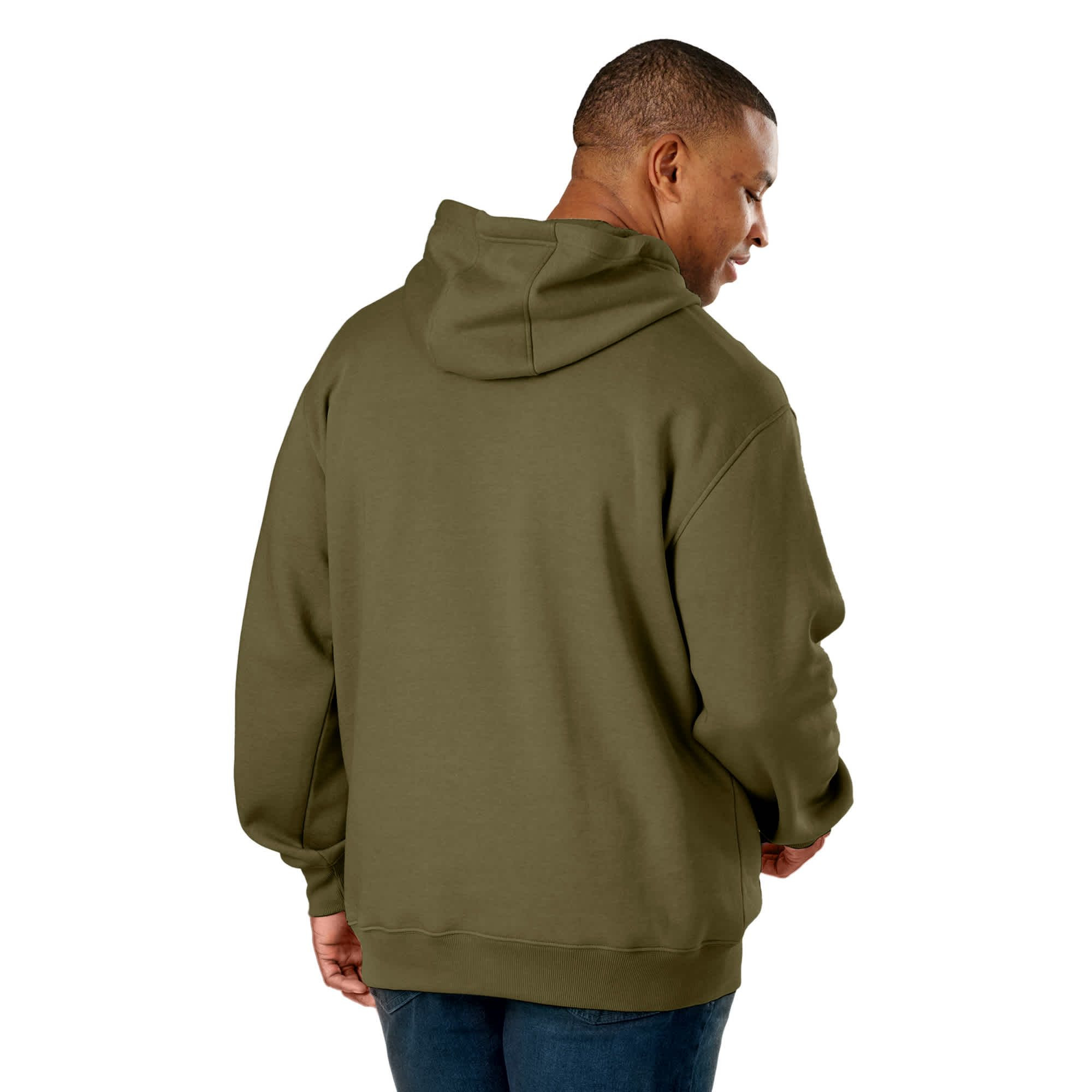 BERNE Men's Heritage Zippered Pocket Hooded Pullover Sweatshirt Product Image