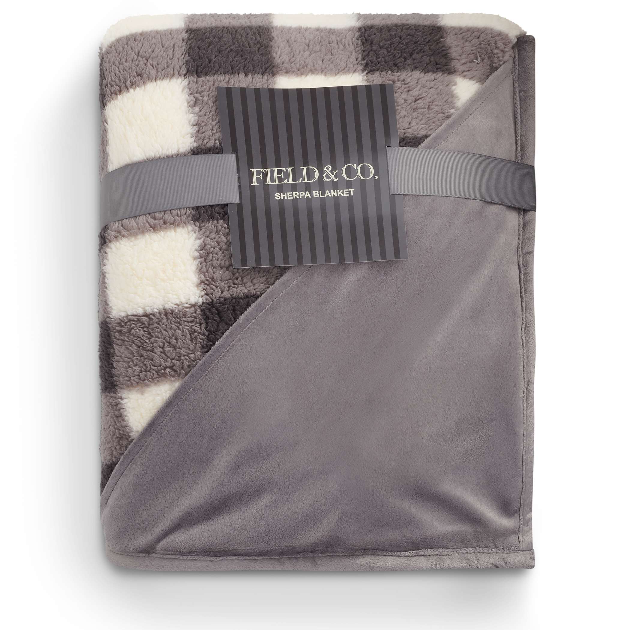 Field & Co. Double Sided Plaid Sherpa Blanket Product Image