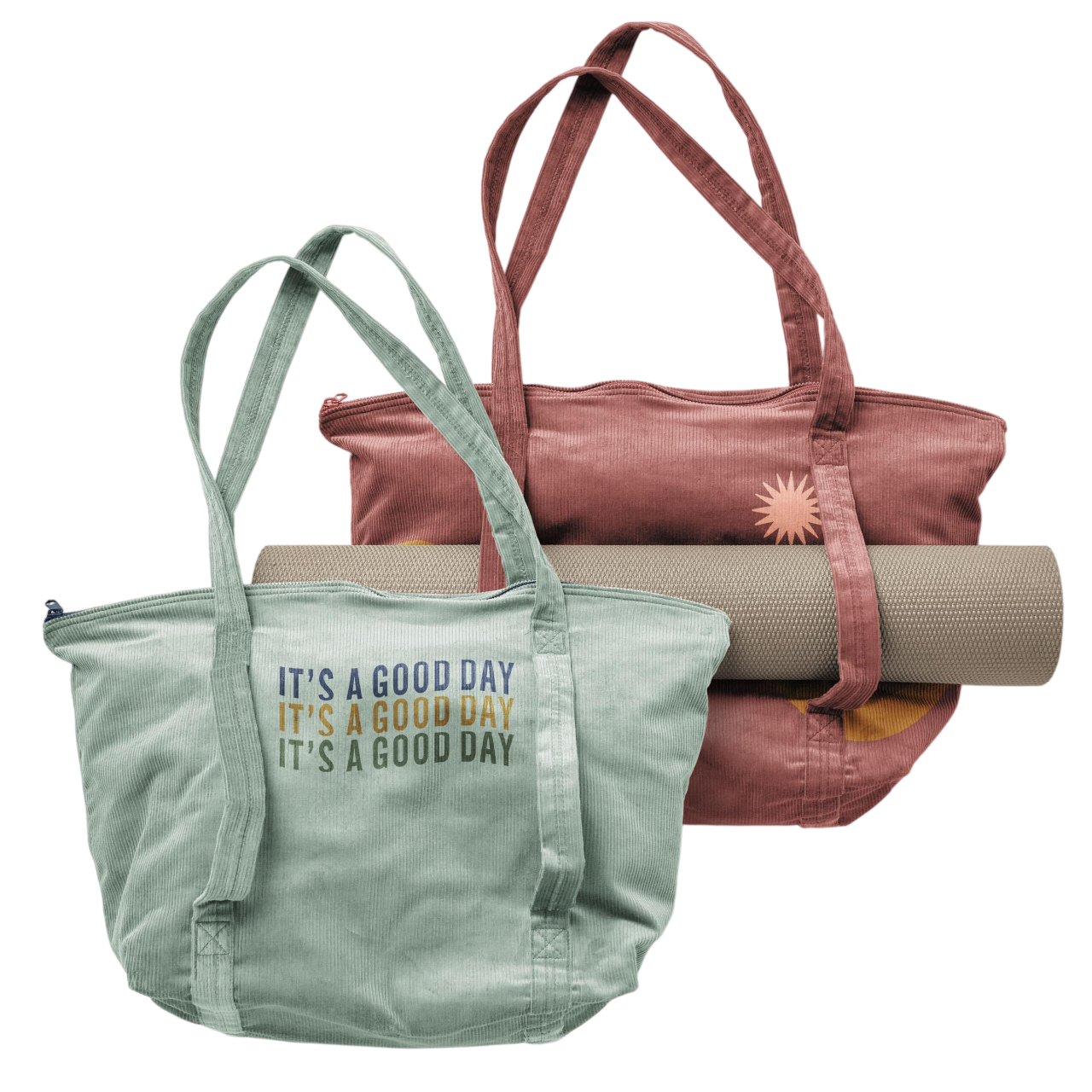Corduroy Weekend Yoga Tote Product Image
