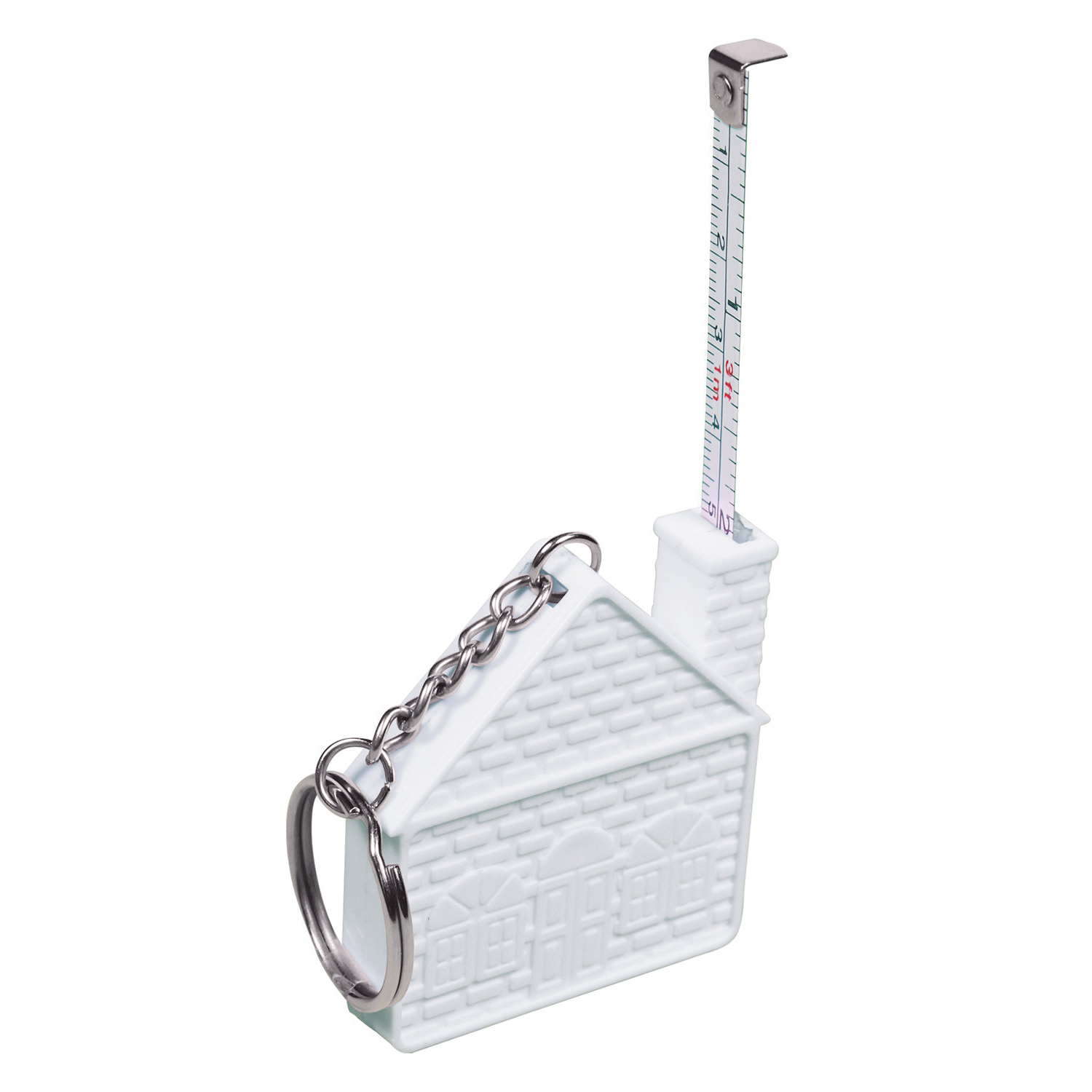 3 Foot House Tape Measure Key Chain Product Image