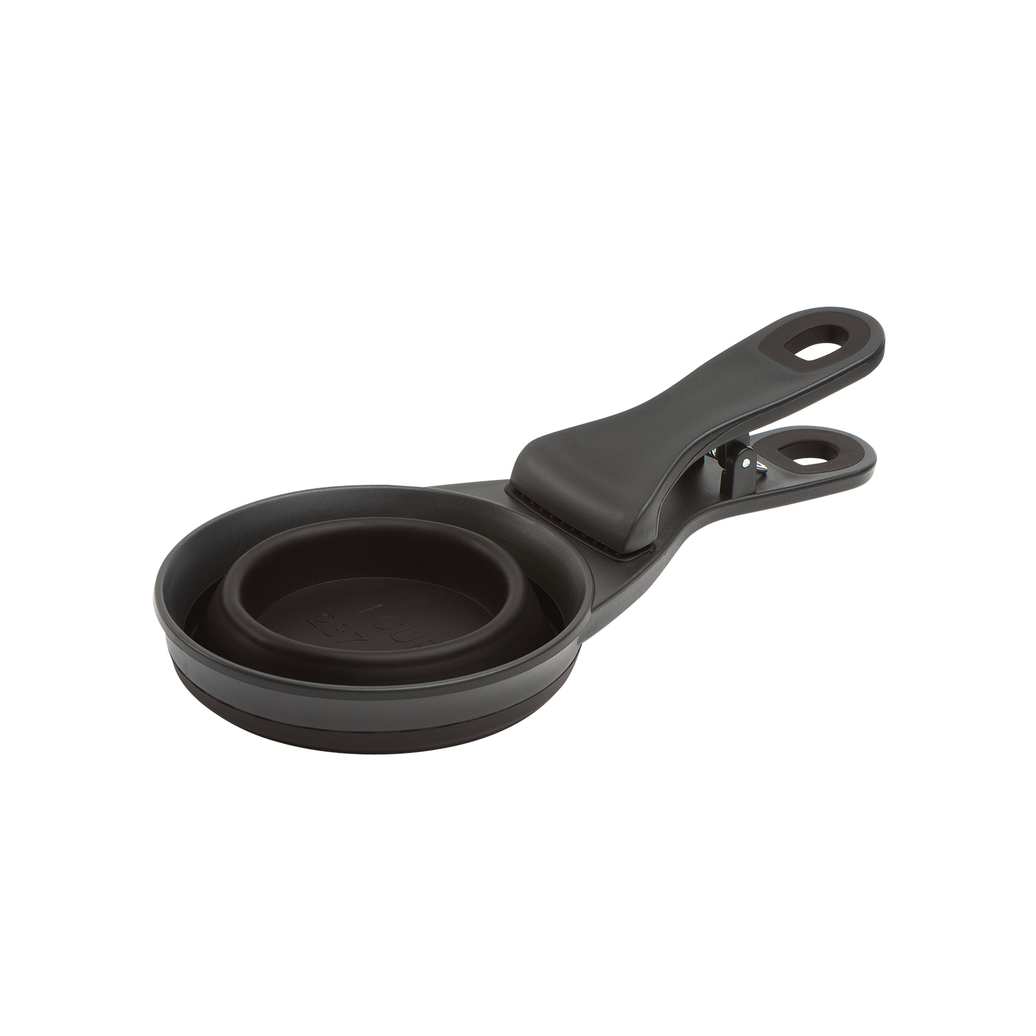 Collapsible Pet Food Scoop & Clip Product Image
