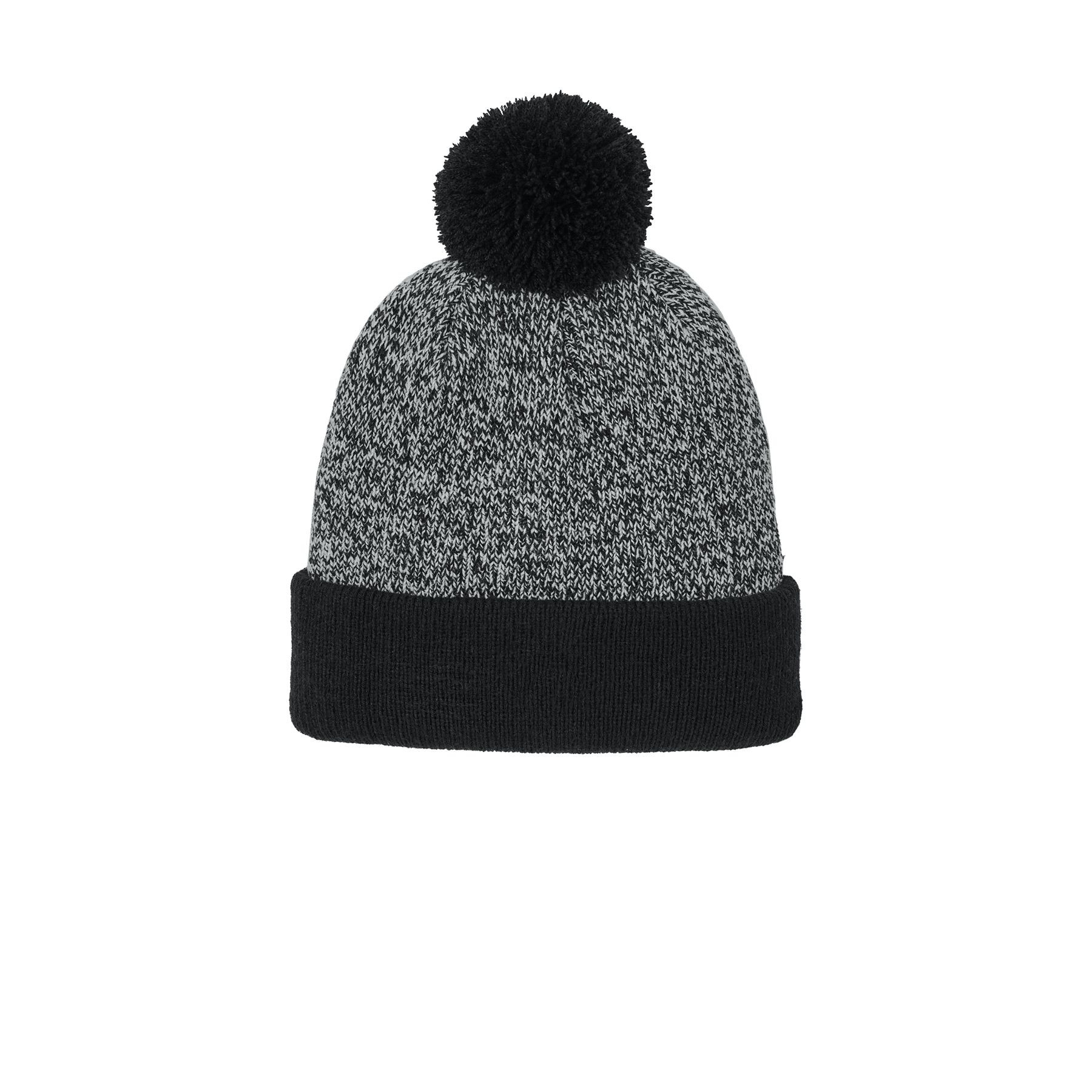 Sport-Tek Halftime Heather Pom Beanie Product Image