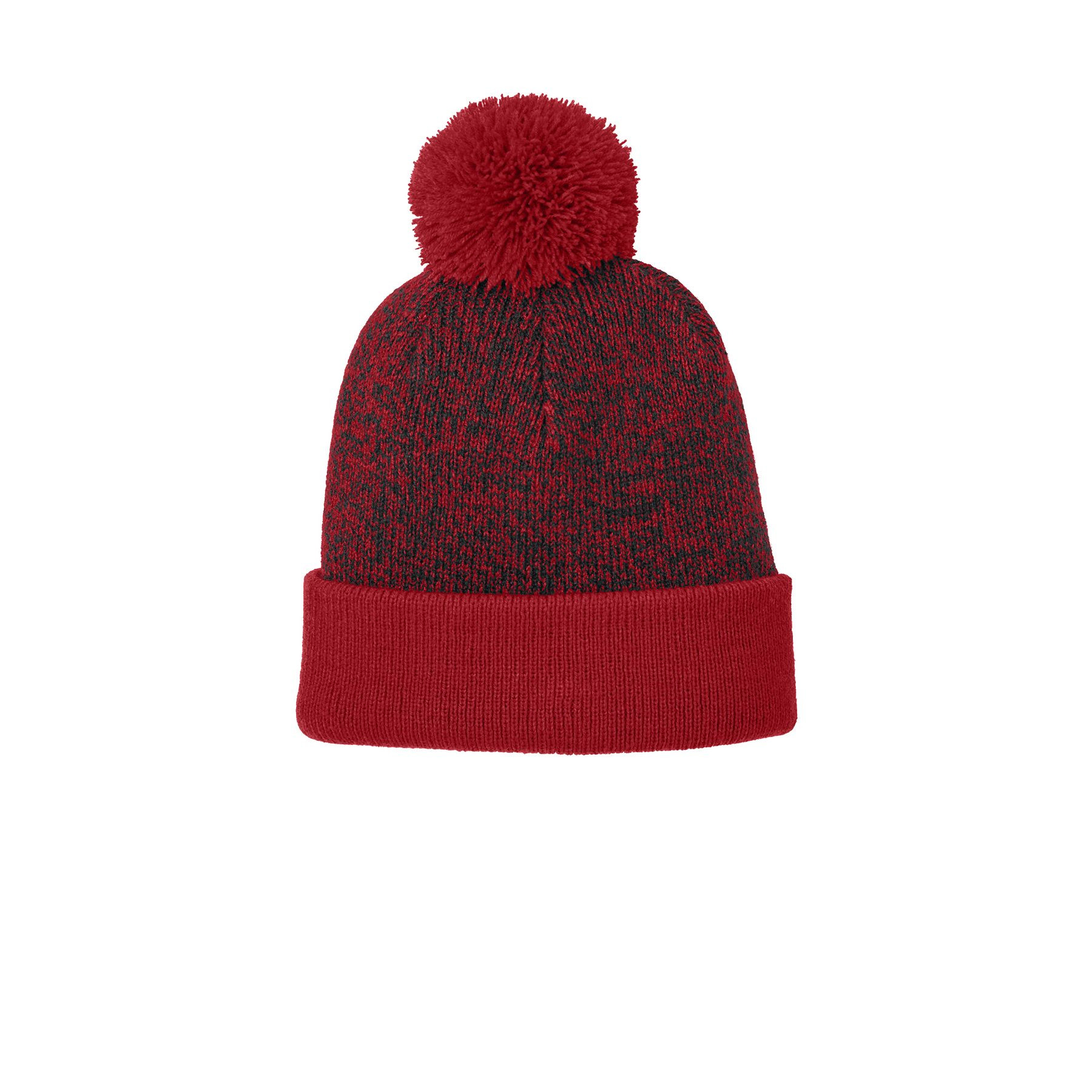 Sport-Tek Halftime Heather Pom Beanie Product Image