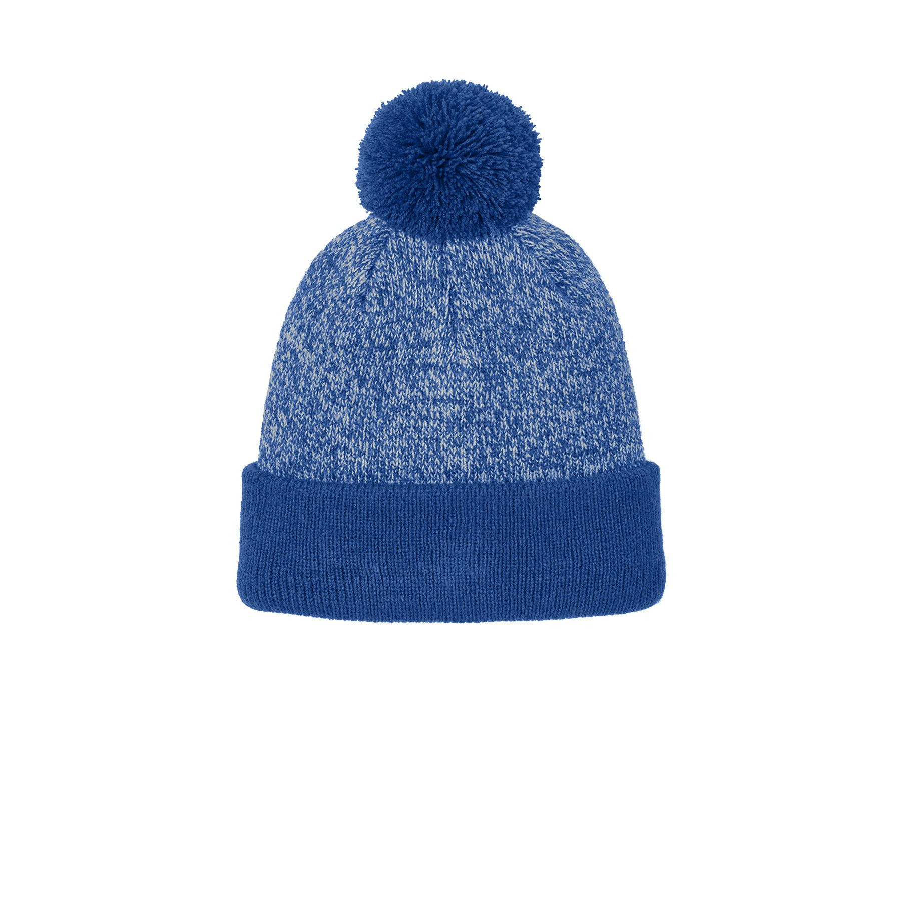 Sport-Tek Halftime Heather Pom Beanie Product Image