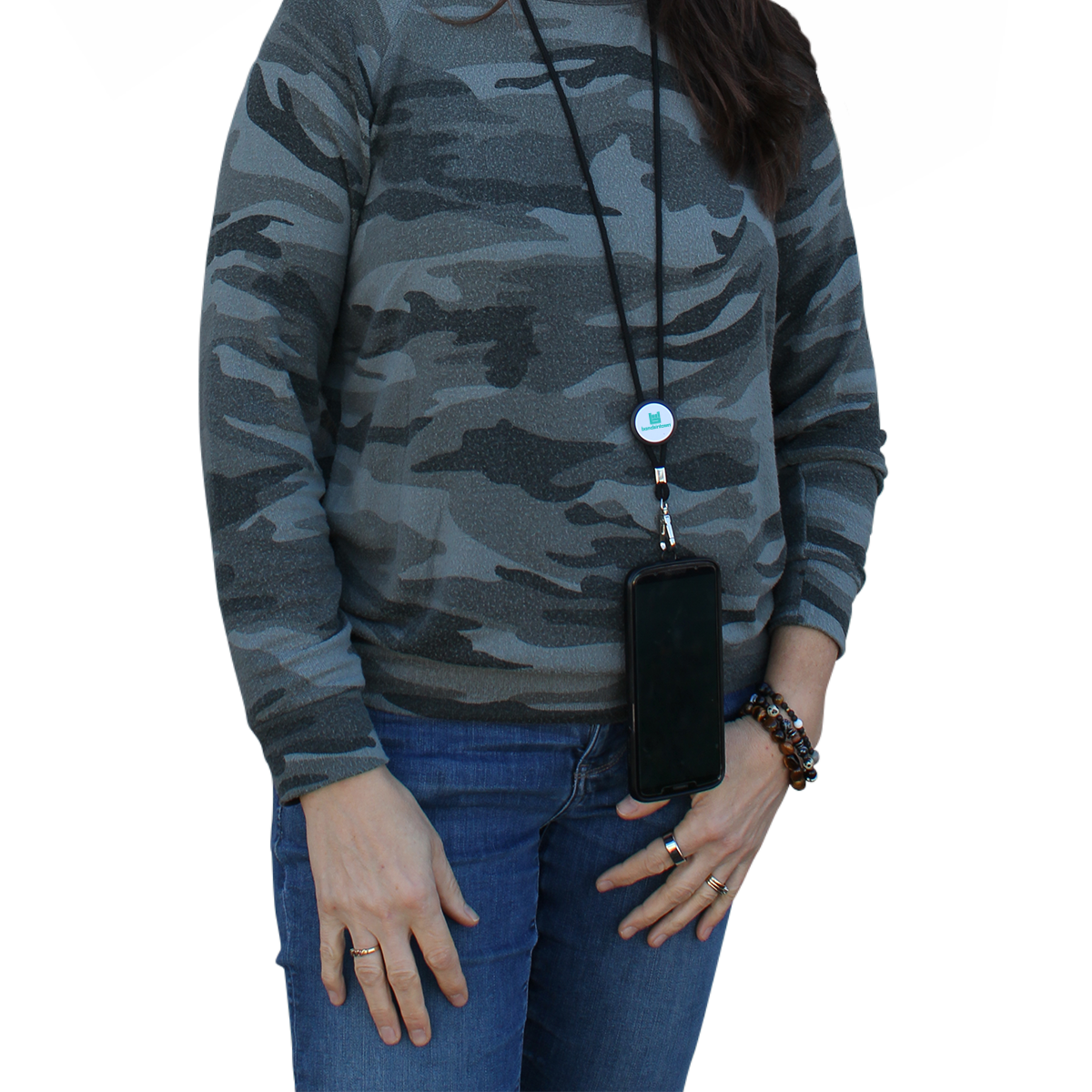 Tap NFC Phone Holder Lanyard Product Image