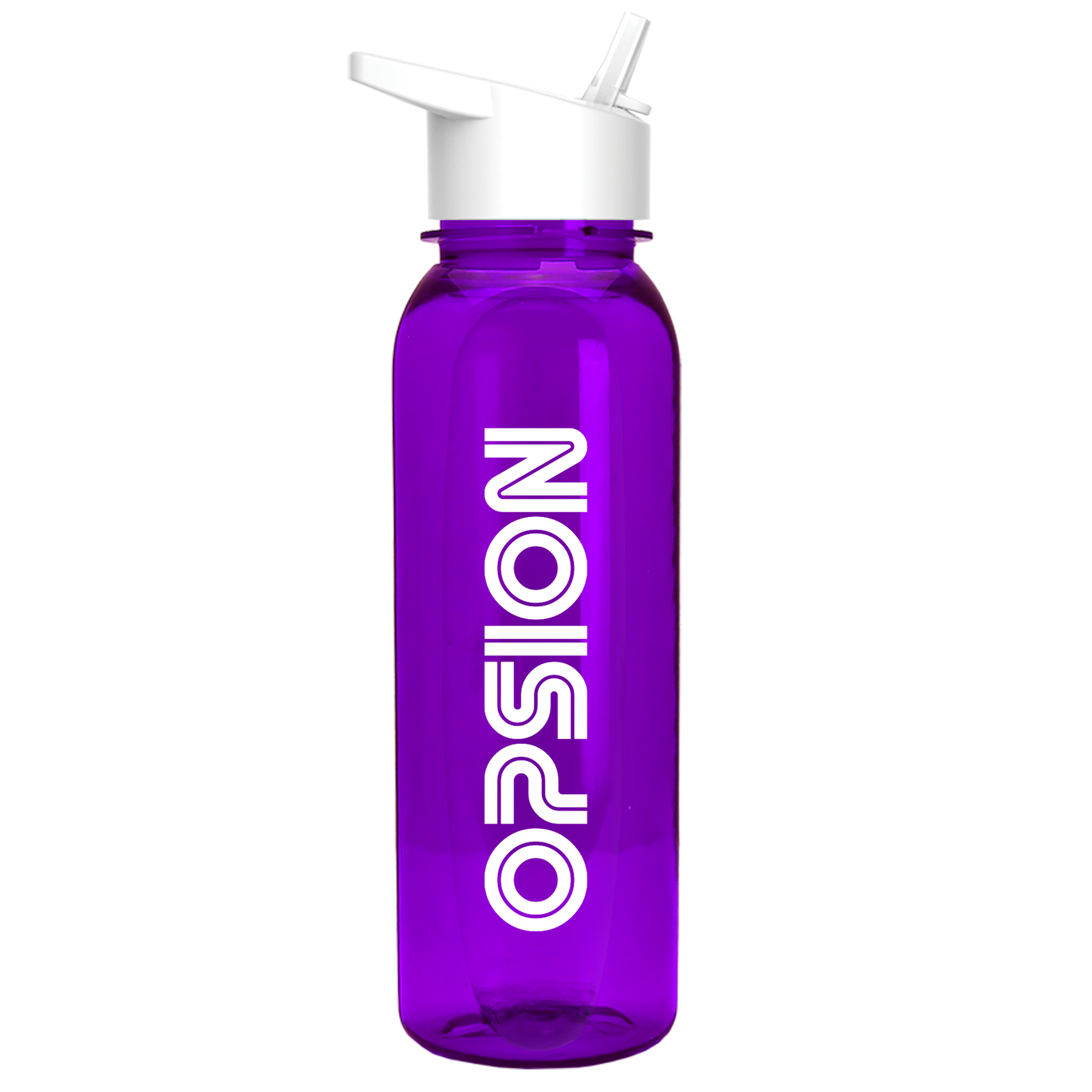 The Boss Embossed Tritan™ Bottle with Flip Straw Lid - 24 oz. Product Image