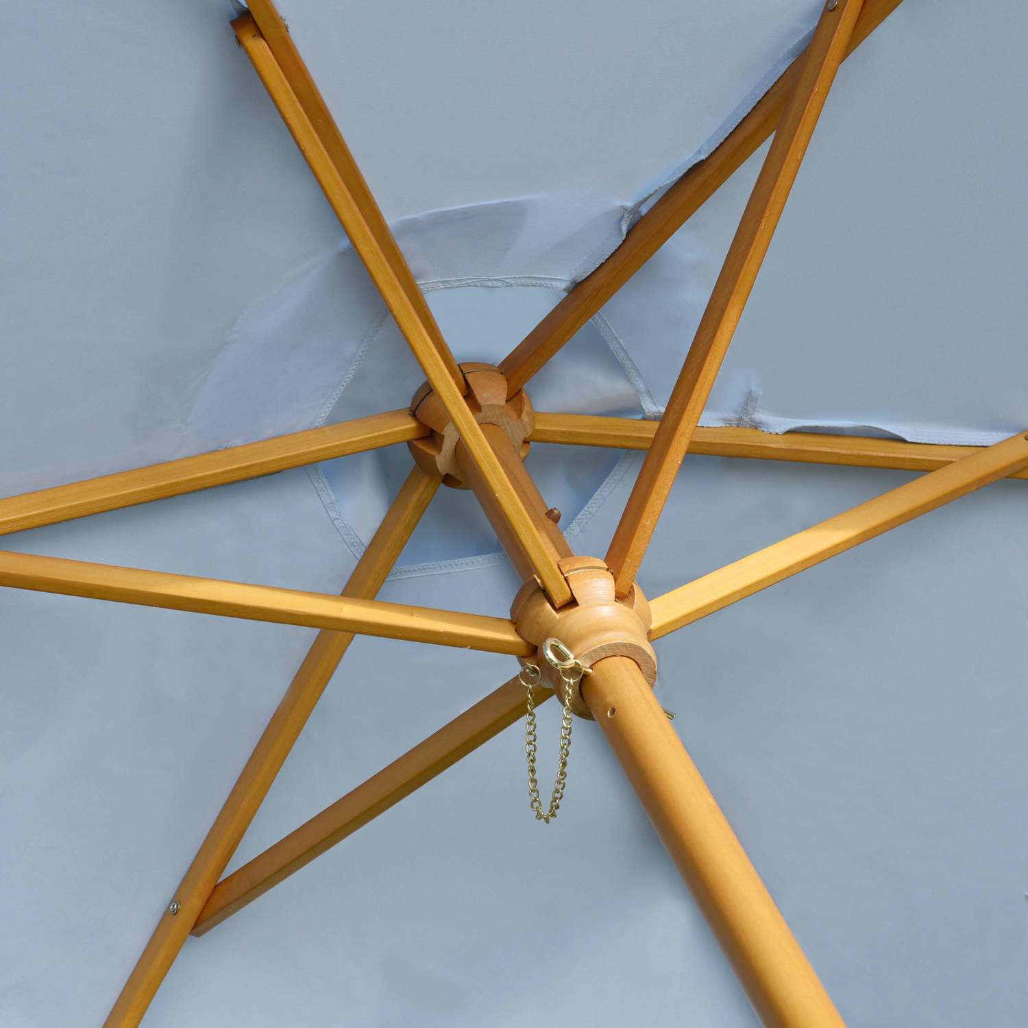 7' Wood Market Umbrella Kit Product Image