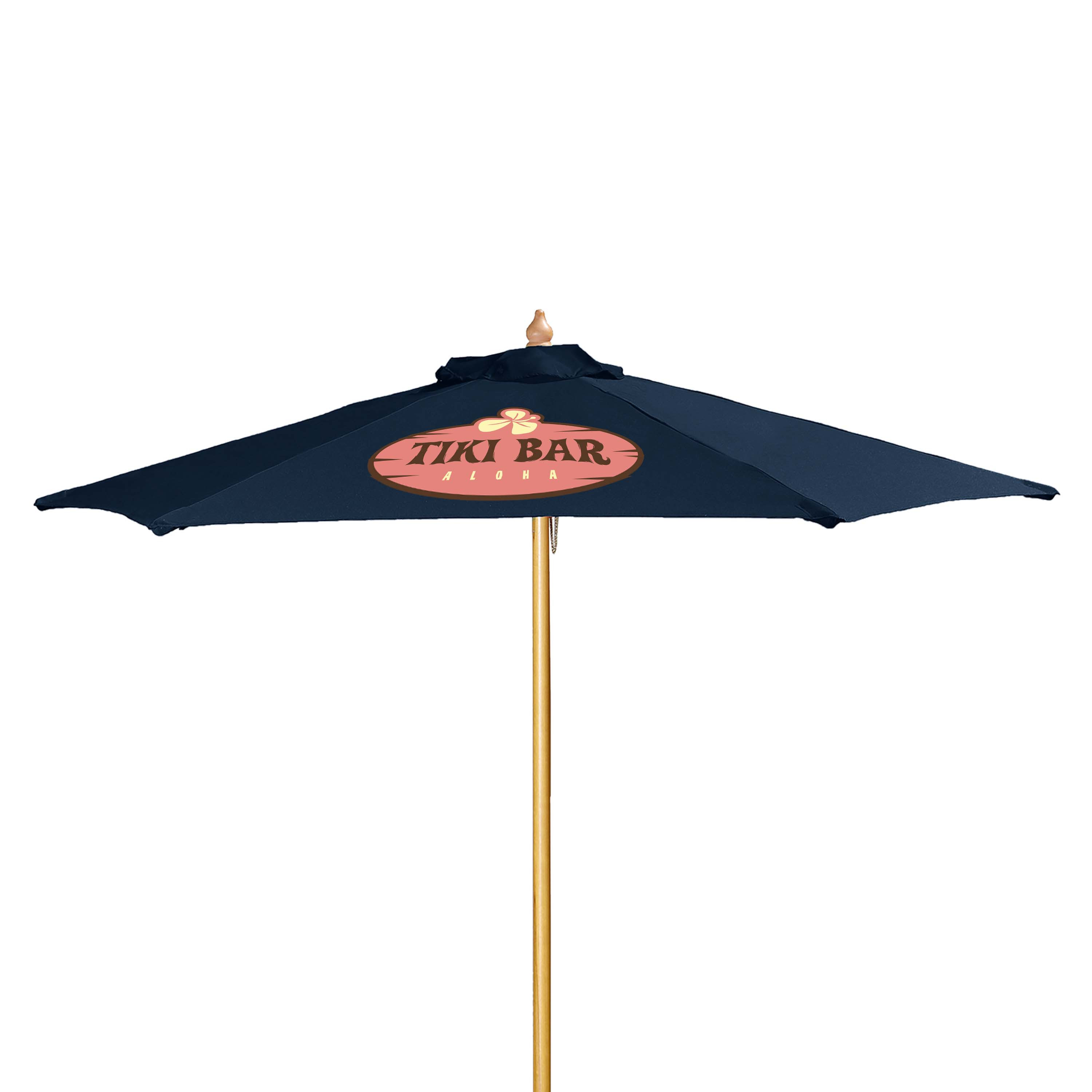 7' Wood Market Umbrella Kit Product Image