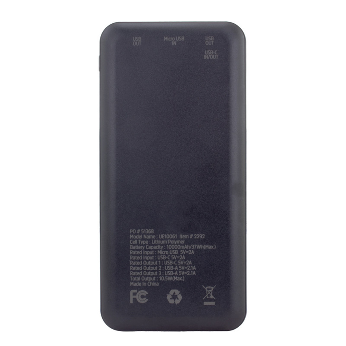 Energizer® 10,000 mAh Essential Power Bank Product Image