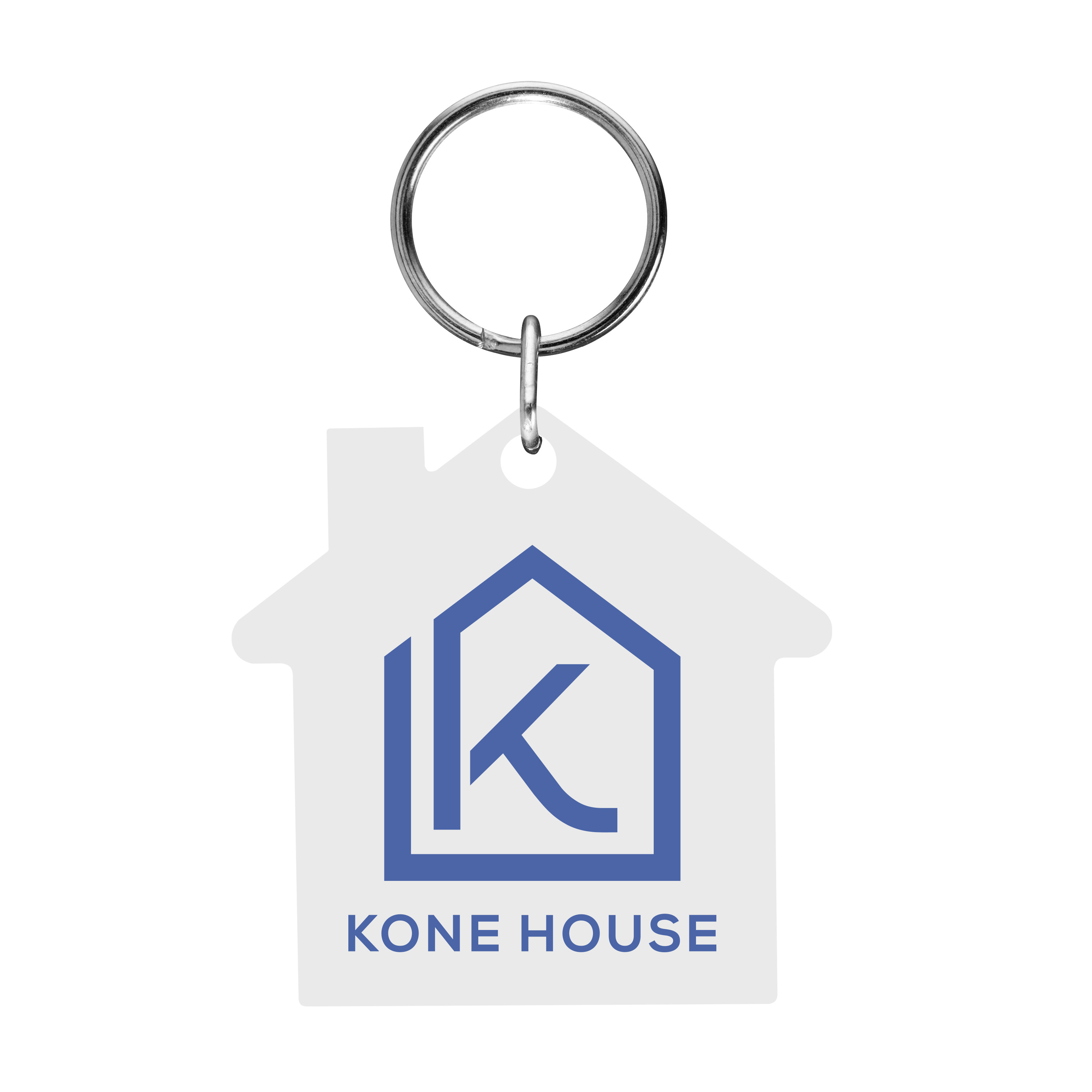House Shaped Acrylic Key Tag Product Image