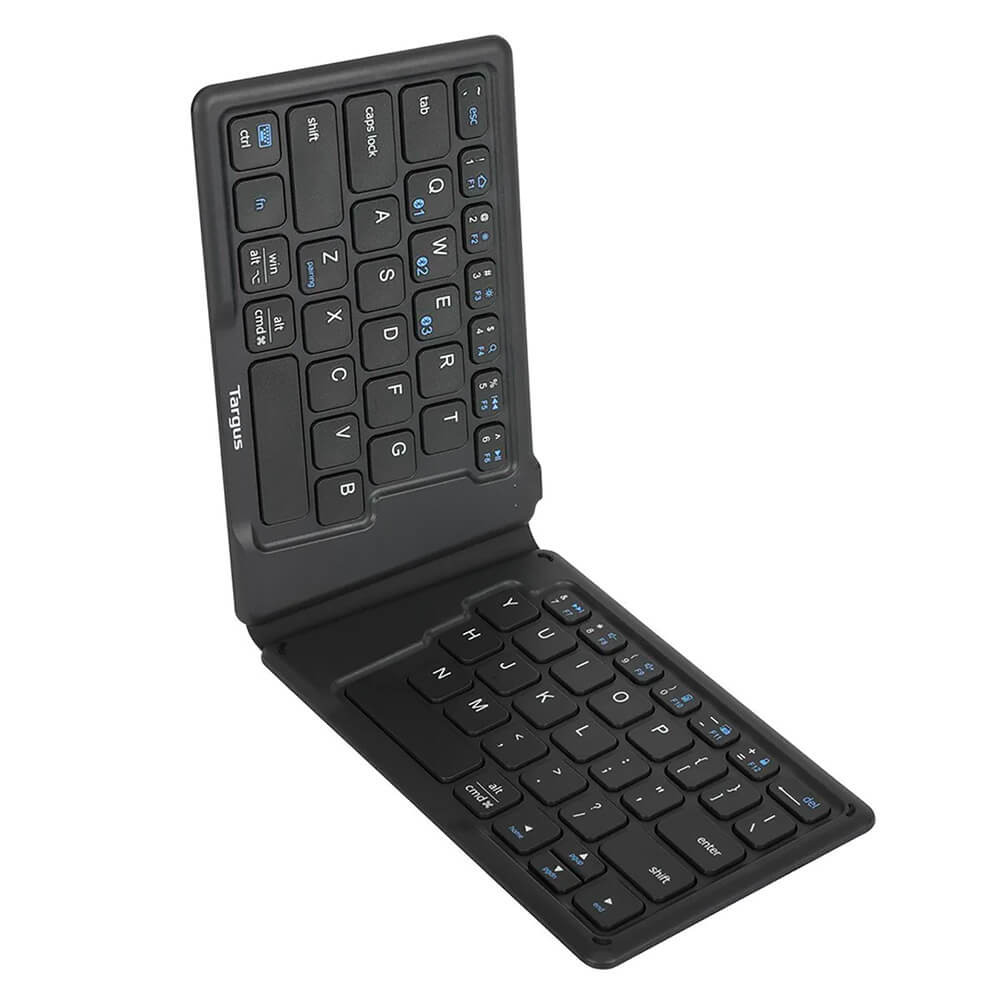 Targus Ergonomic Foldable Bluetooth Antimicrobial Keyboard Product Image