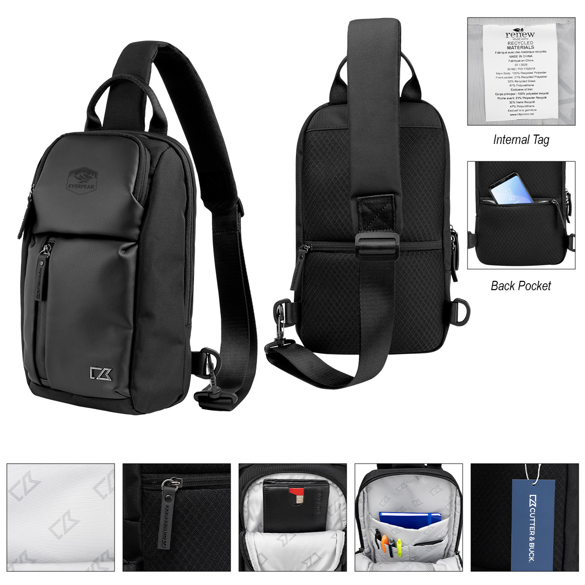 Cutter & Buck® Active Collection Sling Bag Product Image
