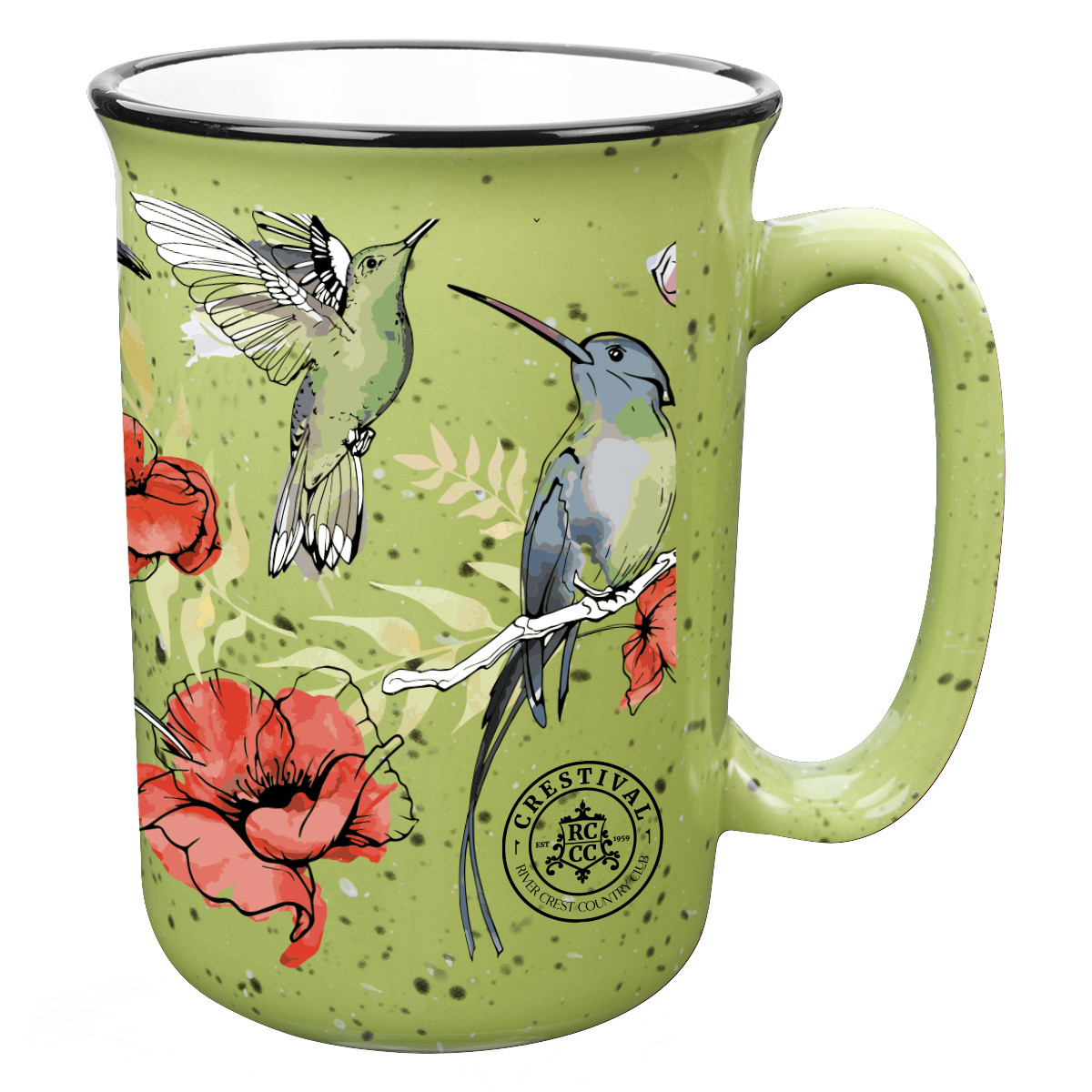 Full Color Tall Campfire Mug - 14 oz. Product Image