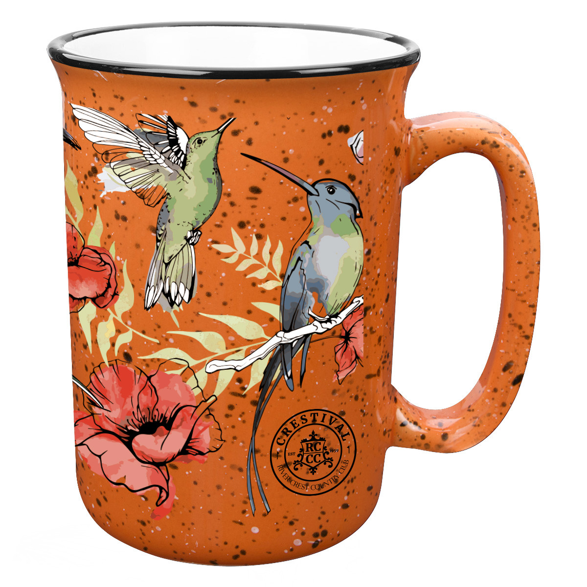 Full Color Tall Campfire Mug - 14 oz. Product Image