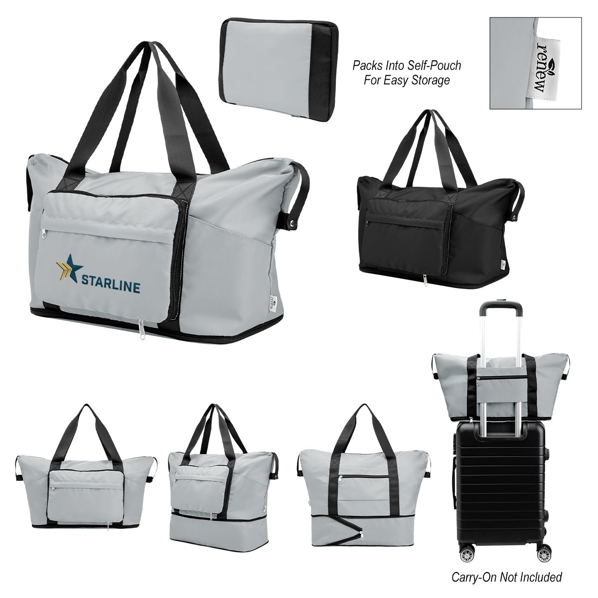 Anywhere rPET Expandable Duffel Bag Product Image