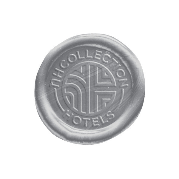 Black Gift Box with Wax Stamp Decoration Product Image