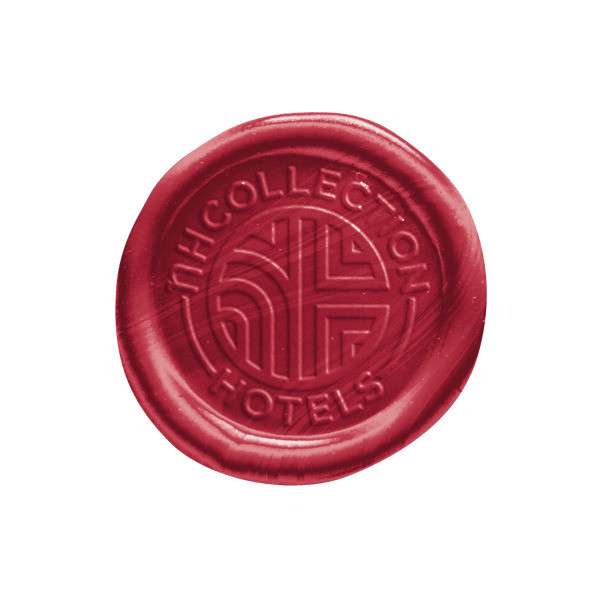 Black Gift Box with Wax Stamp Decoration Product Image