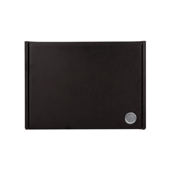 Black Gift Box with Wax Stamp Decoration Product Image