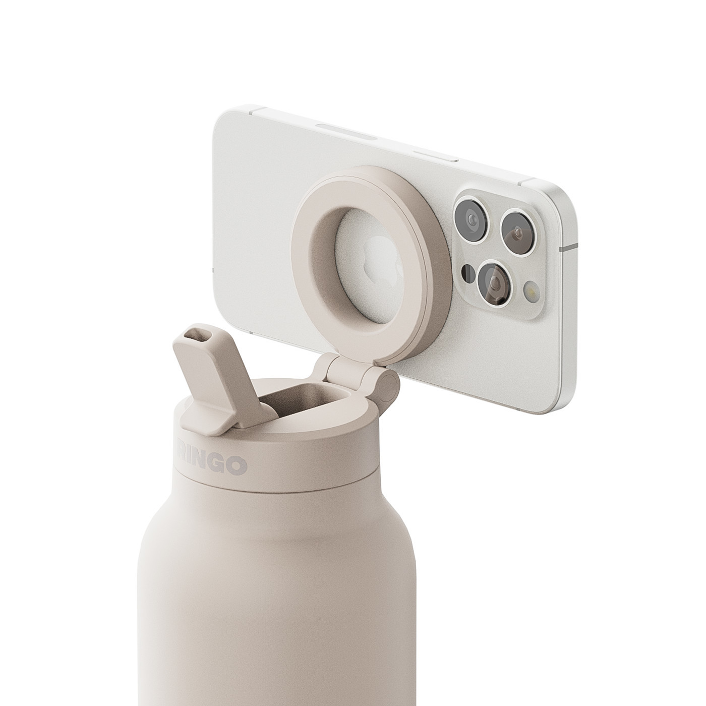 RINGO Pro Water Bottle with Magnetic Booster Ring - 24 oz. Product Image