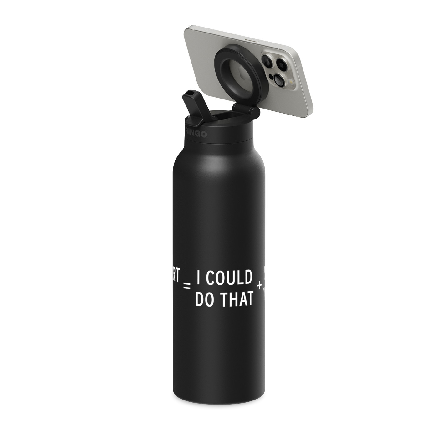 RINGO Pro Water Bottle with Magnetic Booster Ring - 24 oz. Product Image