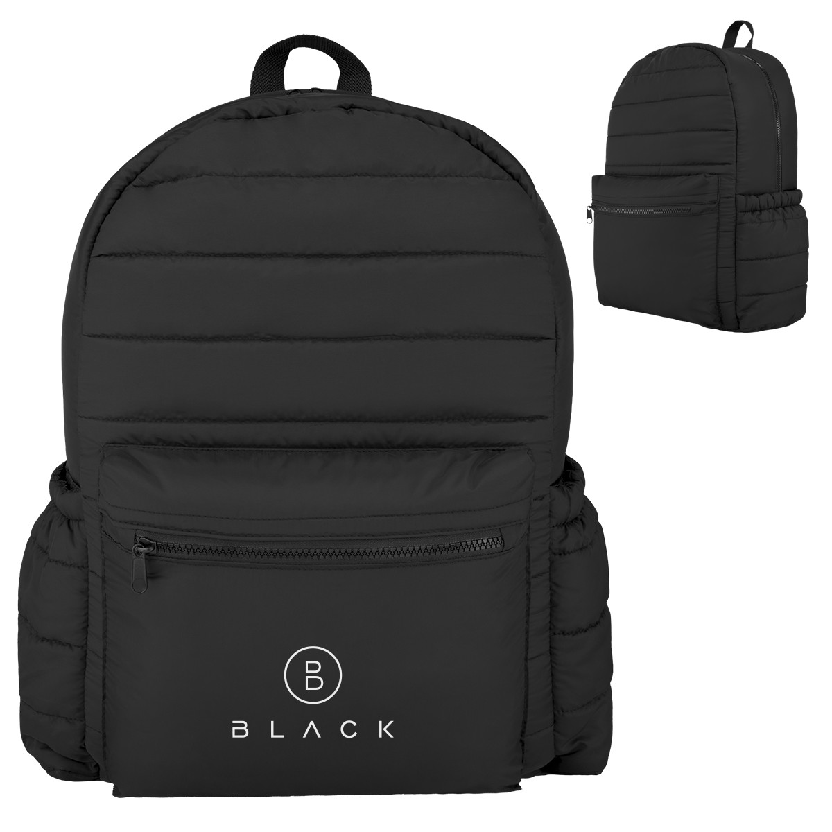 Luxe Puffer rPET Backpack Product Image